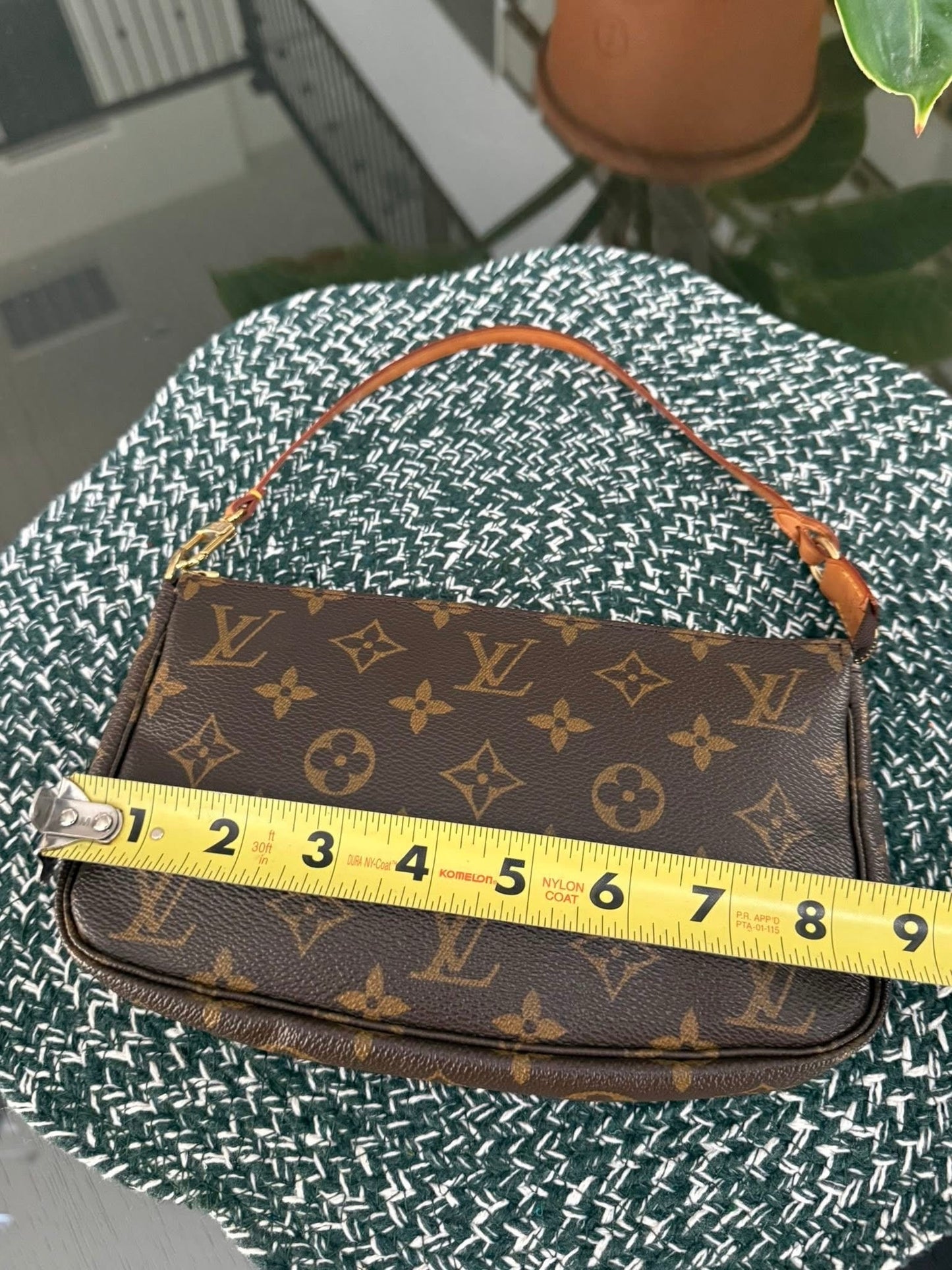 Monogram Pochette Accessories with Dustbag and Box 📅 Year: 2001