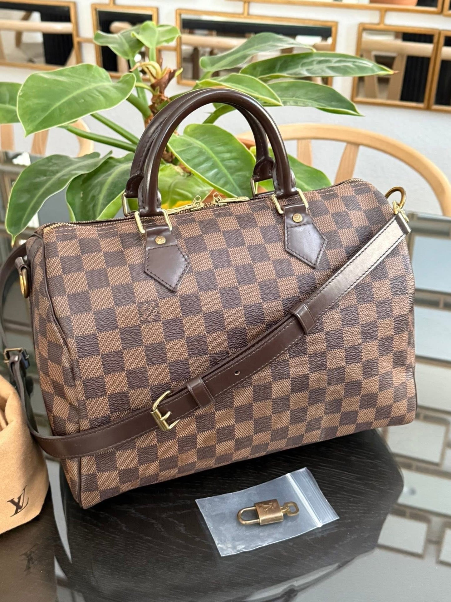 Speedy 30 Bandoulier in DE with 🔐 lock, Key and Dustbag -🗓️ Year: 2012