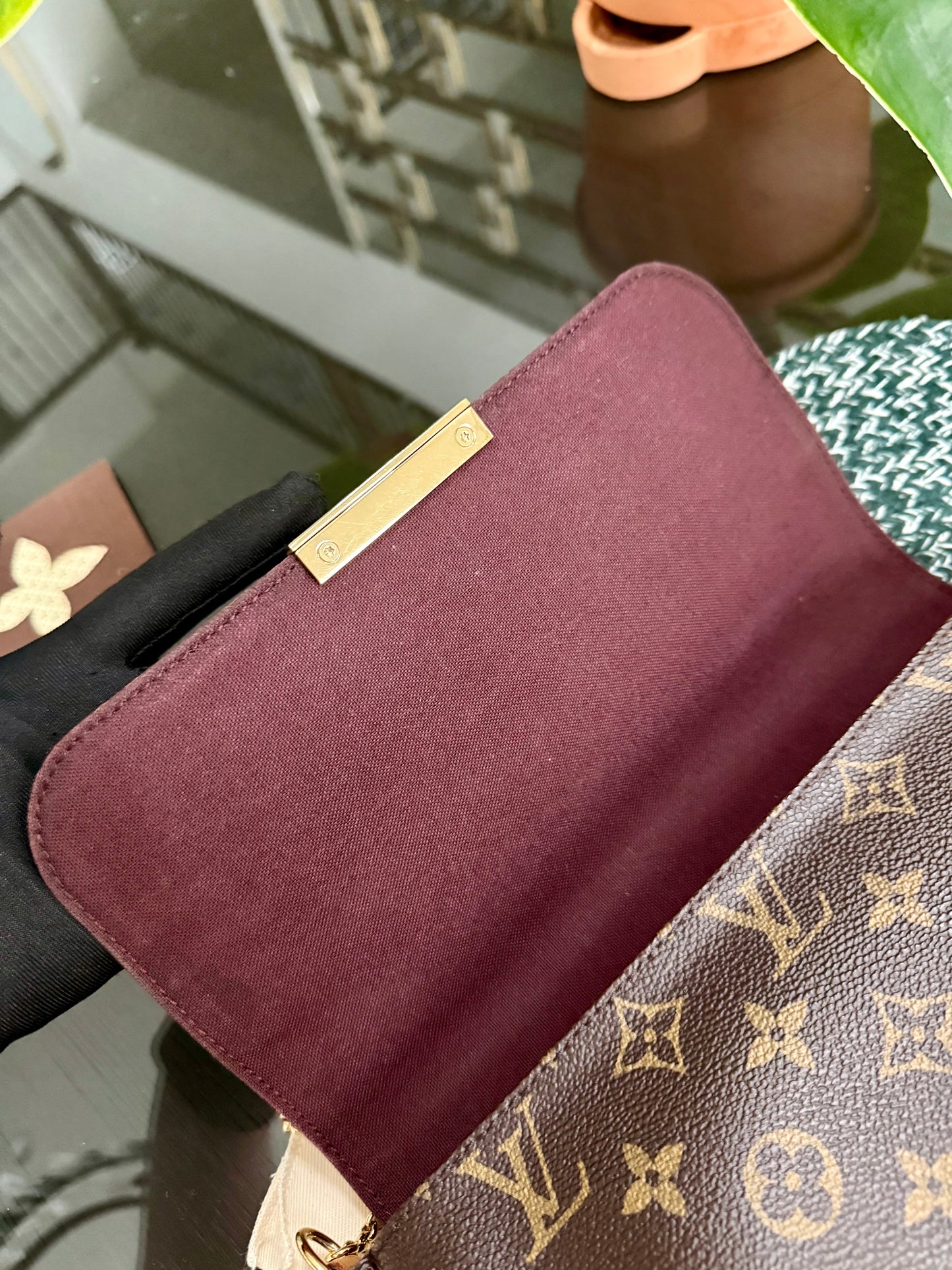 Favorite MM in Monogram with Original Strap, Dustbag, Box and Paper bag 🗓️ Year: 2017