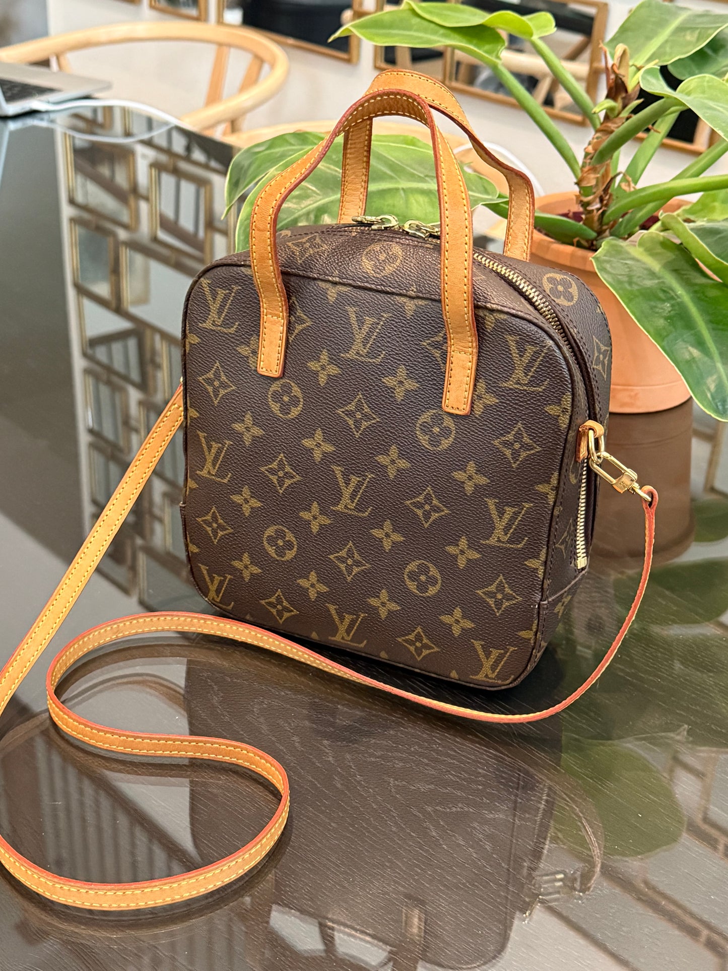 Spontini 2 Way Crossbody Bag 🗓️ Year 2004