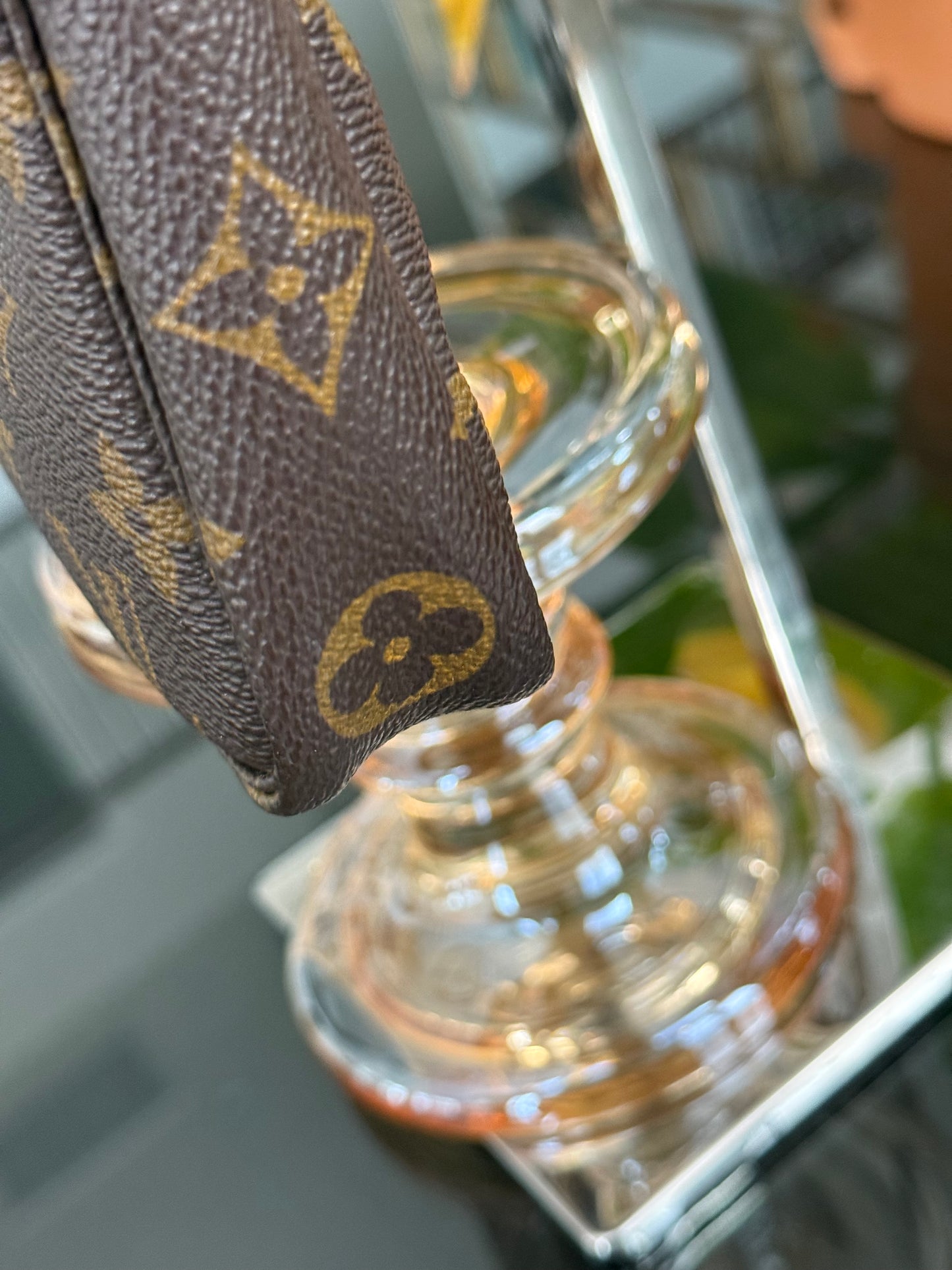 Monogram Pochette Accessories with Dustbag 📅 Year: 2000