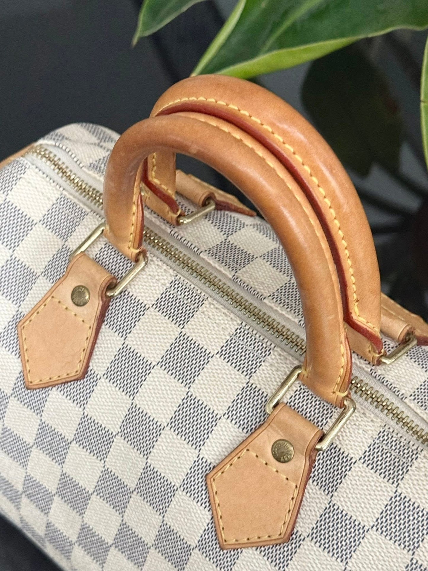 Speedy 25 in Damier Azur with lock 🔐 key and Dustbag -🗓️ Year 2007