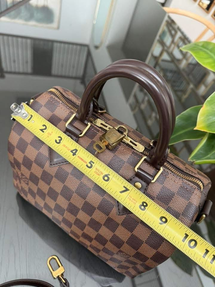 Speedy 25 Bandoulier in DE with Lock 🔐 key, Original Strap, Dustbag and Insert Organizer 🗓️ Year: 2019