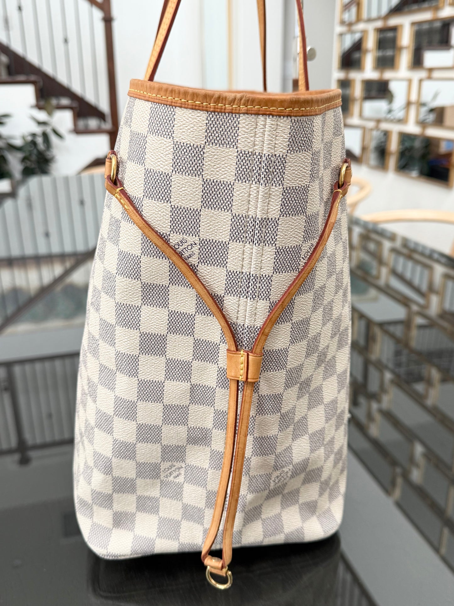 Neverfull GM in Azur with Dustbag Insert Organizer 🗓️ Year: 2011