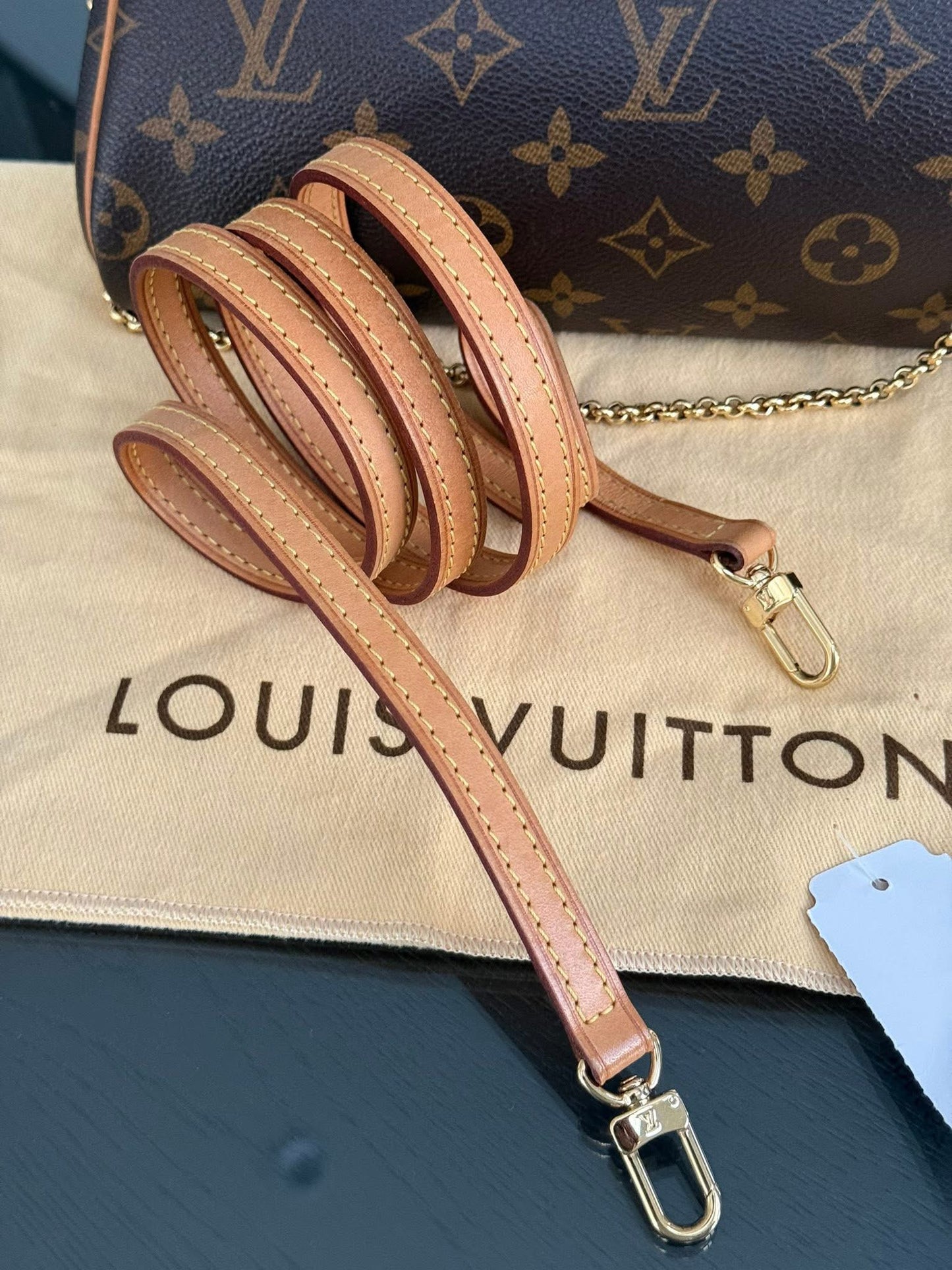 Eva Clutch in Monogram with Original Strap, Insert Organizer, Box, Dustbag and Paper bag 🗓️ Year: 2011