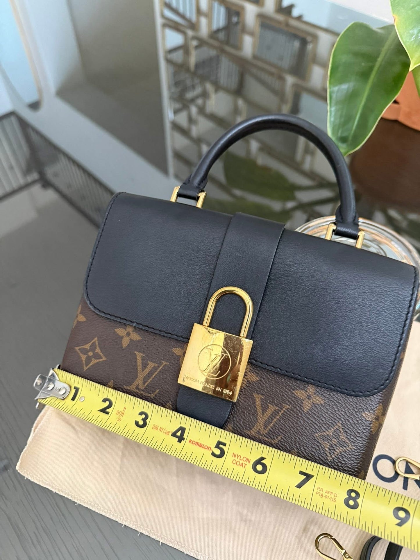 Locky BB Monogram Noir with Original Strap, Dustbag, Box and Paper bag - 📅 Year: 2019