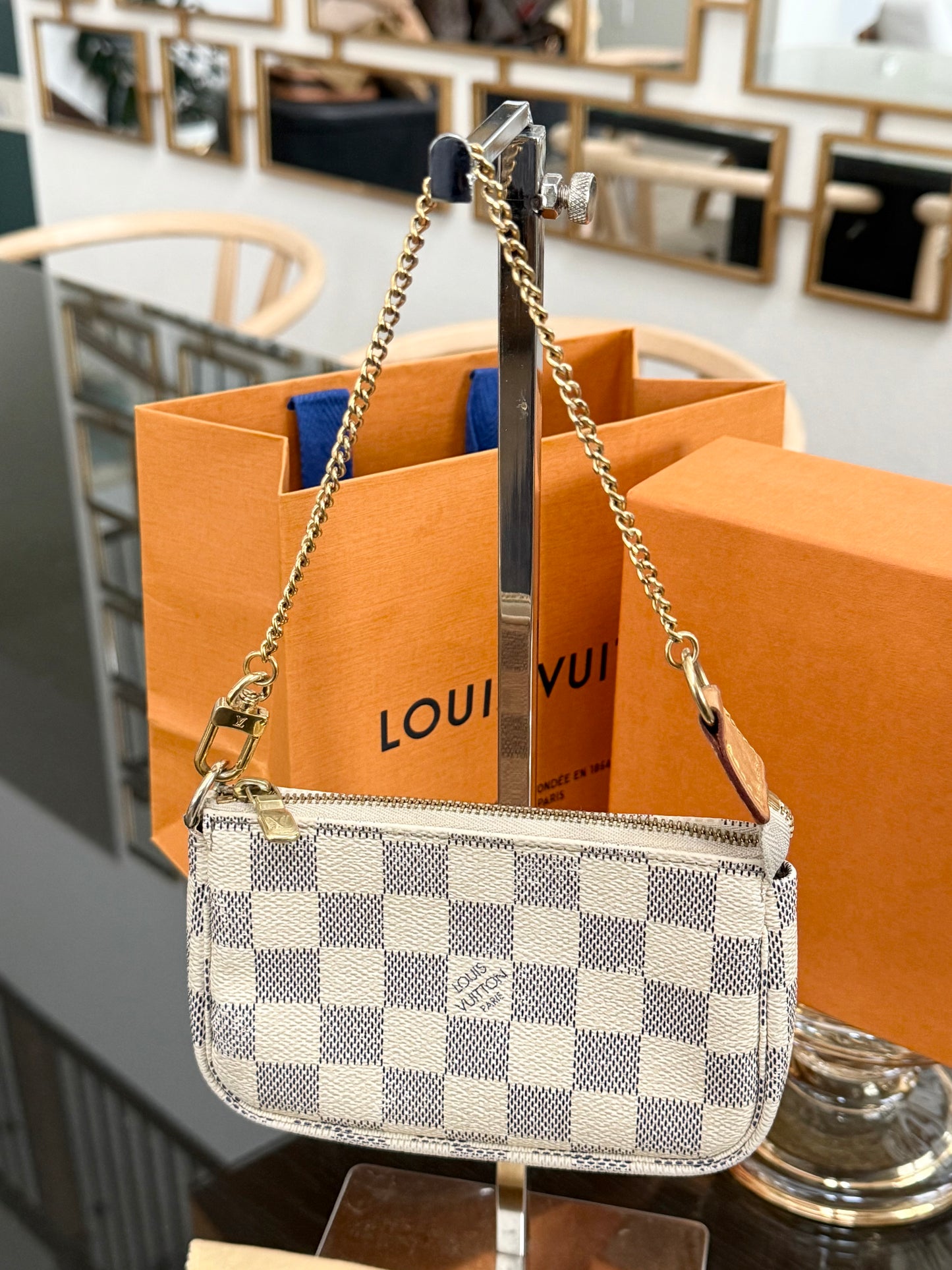 Mini Pochette Accessories in Azur - 📅 Year: 2010