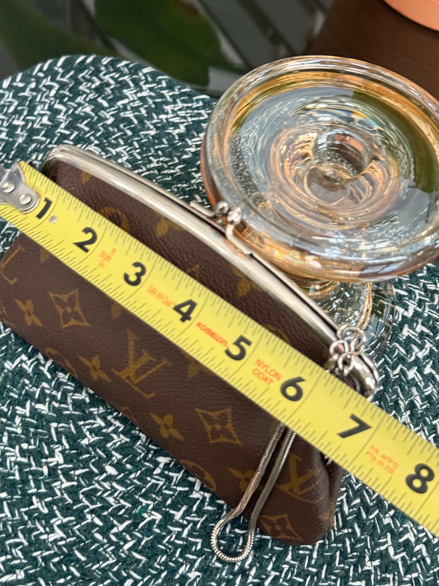 Vintage Monogram Kisslock Pouch🗓️