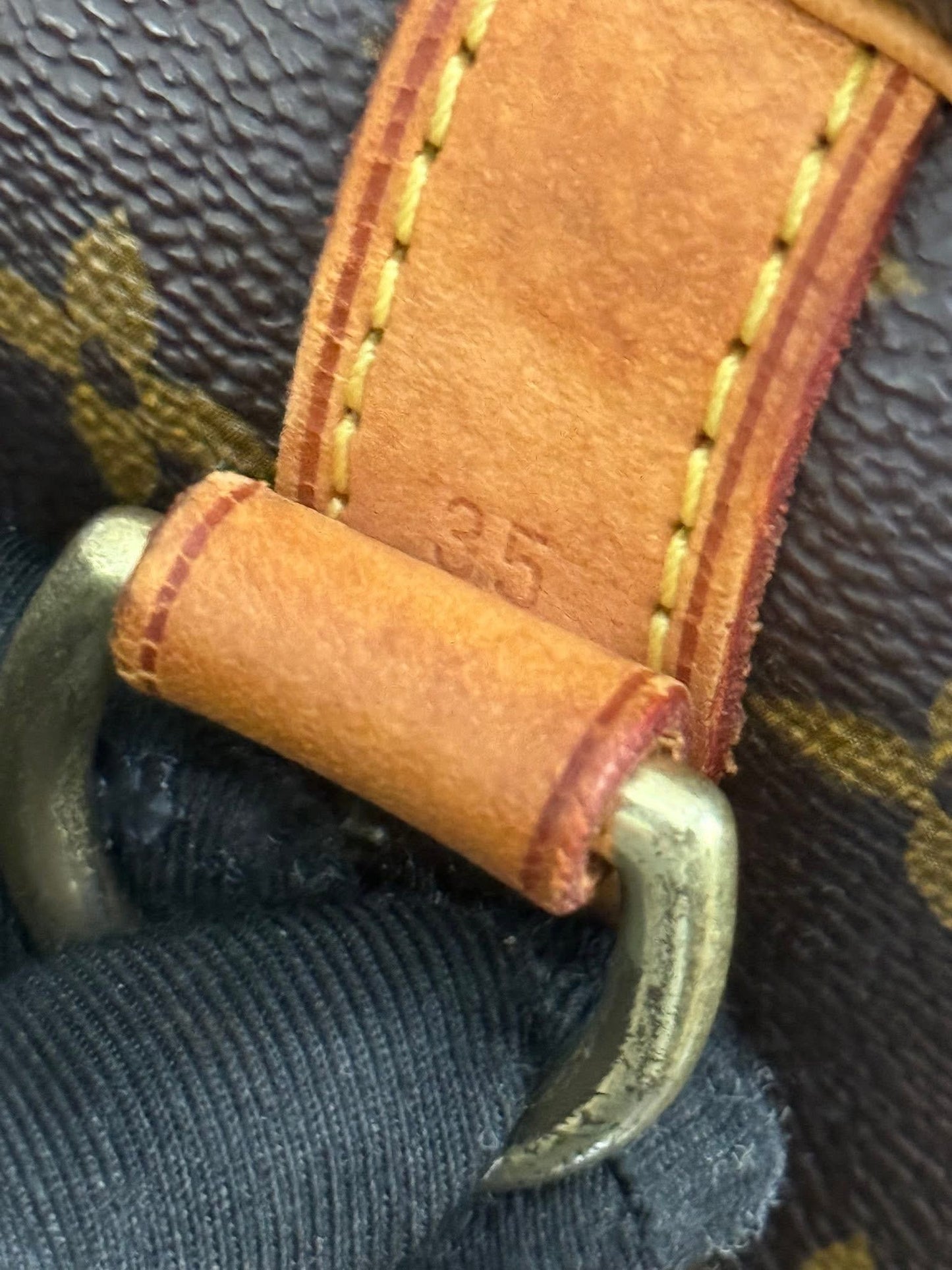 Speedy 35 Bandoulier with lock 🔐 key, Dustbag and Insert Organizer -🗓️ Year: 2011