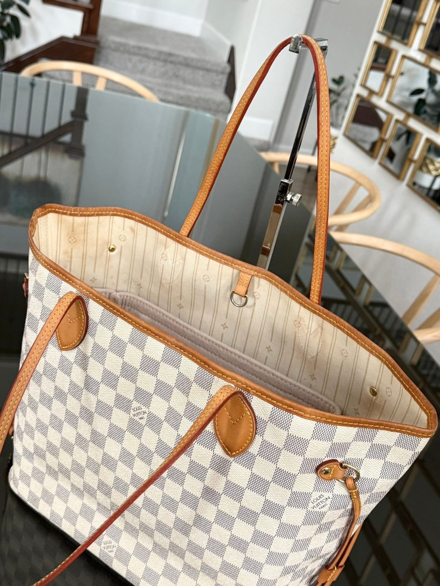 Neverfull MM Azur with Insert Organizer 📅 Year: 2011