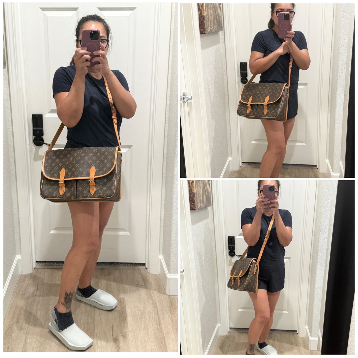 Gibeciere GM Messenger/ Crossbody Bag 📅 Year: 1994