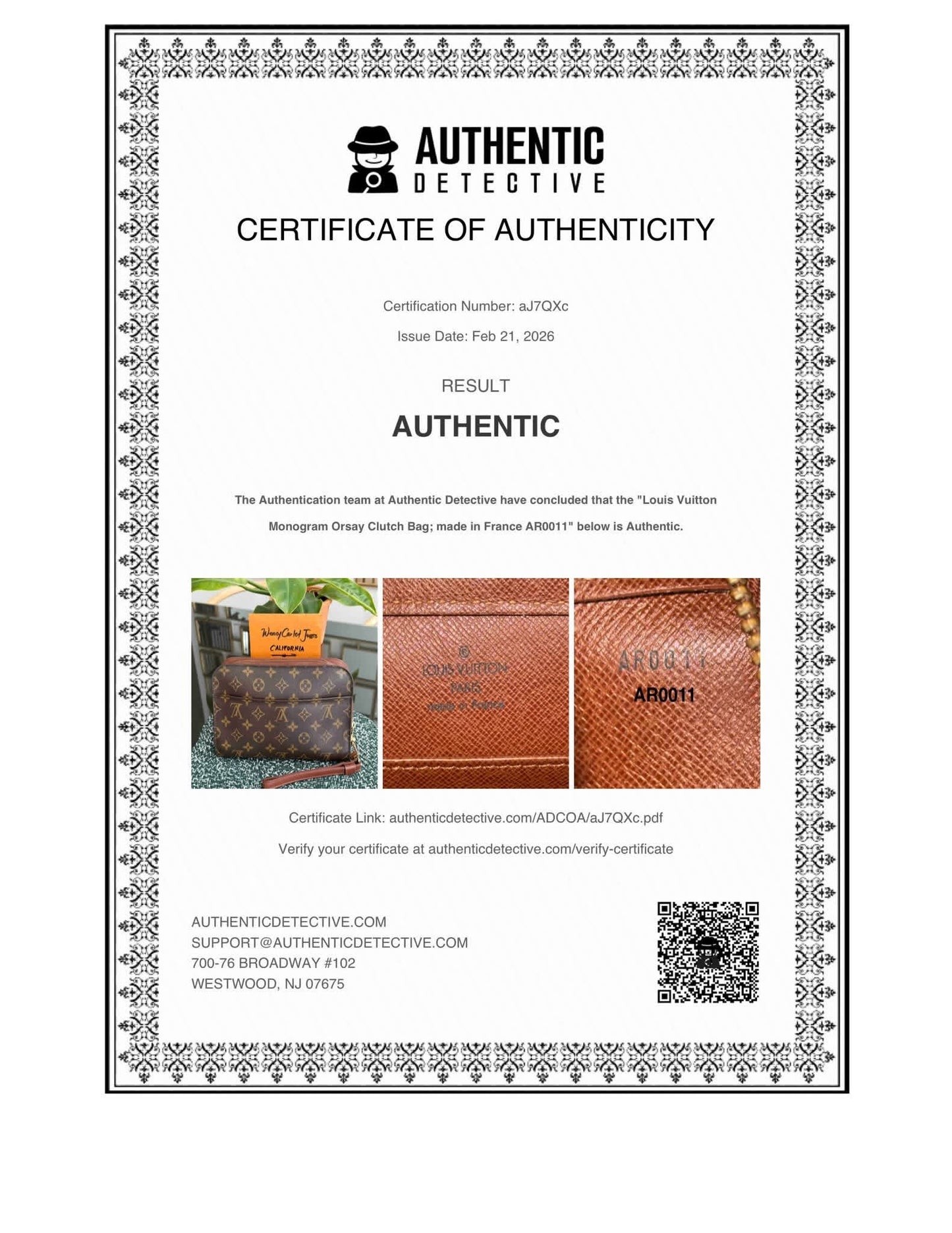 Orsay Clutch 🗓️ Year: 2001