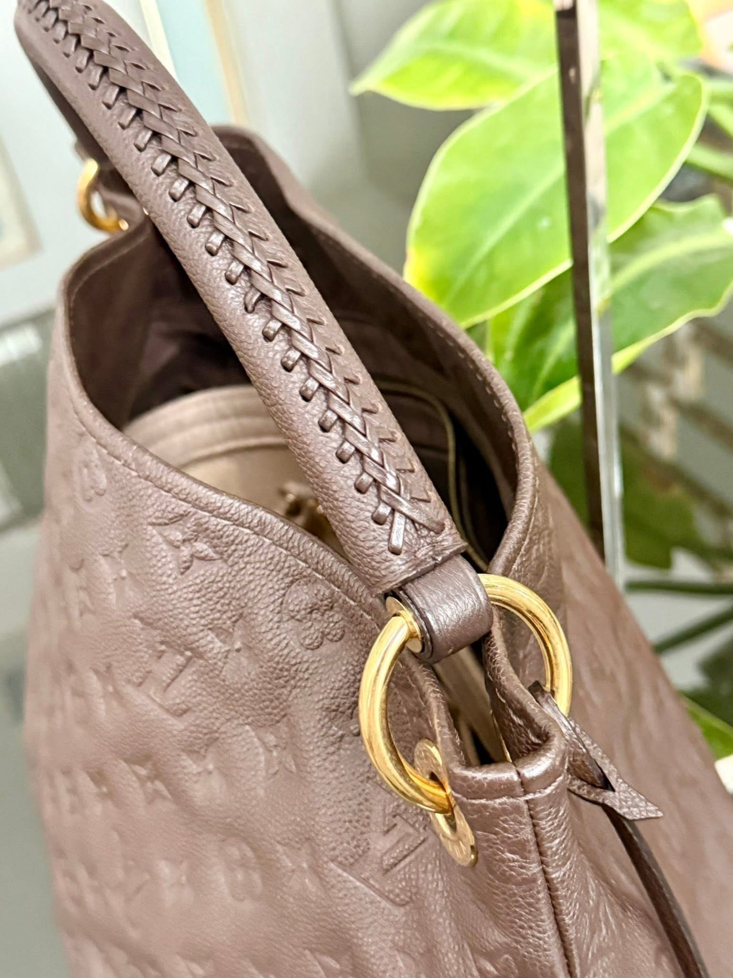 Artsy MM Empriente in Taupe Glaze with Dustbag and Insert Organizer 📅 Year: 2012
