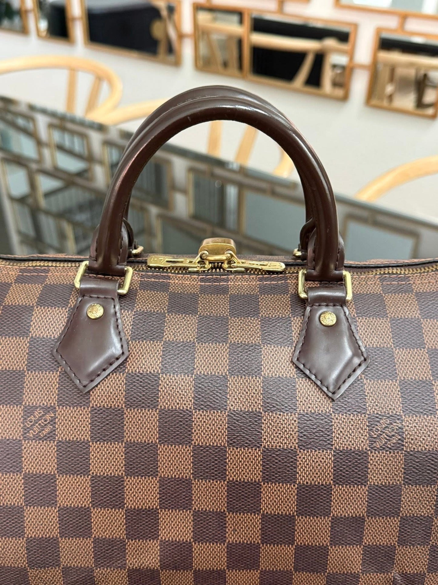 Speedy 30 Bandoulier in DE with 🔐 lock, Key, Original Strap, Insert Organizer and Dustbag -🗓️ Year: 2018