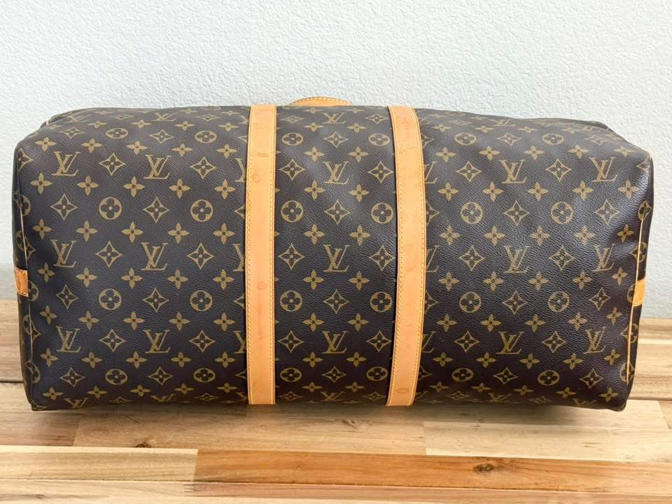 Keepall 55 Bandoulier with Original Strap, Luggage tag and Poignet 📅 Year: 2002