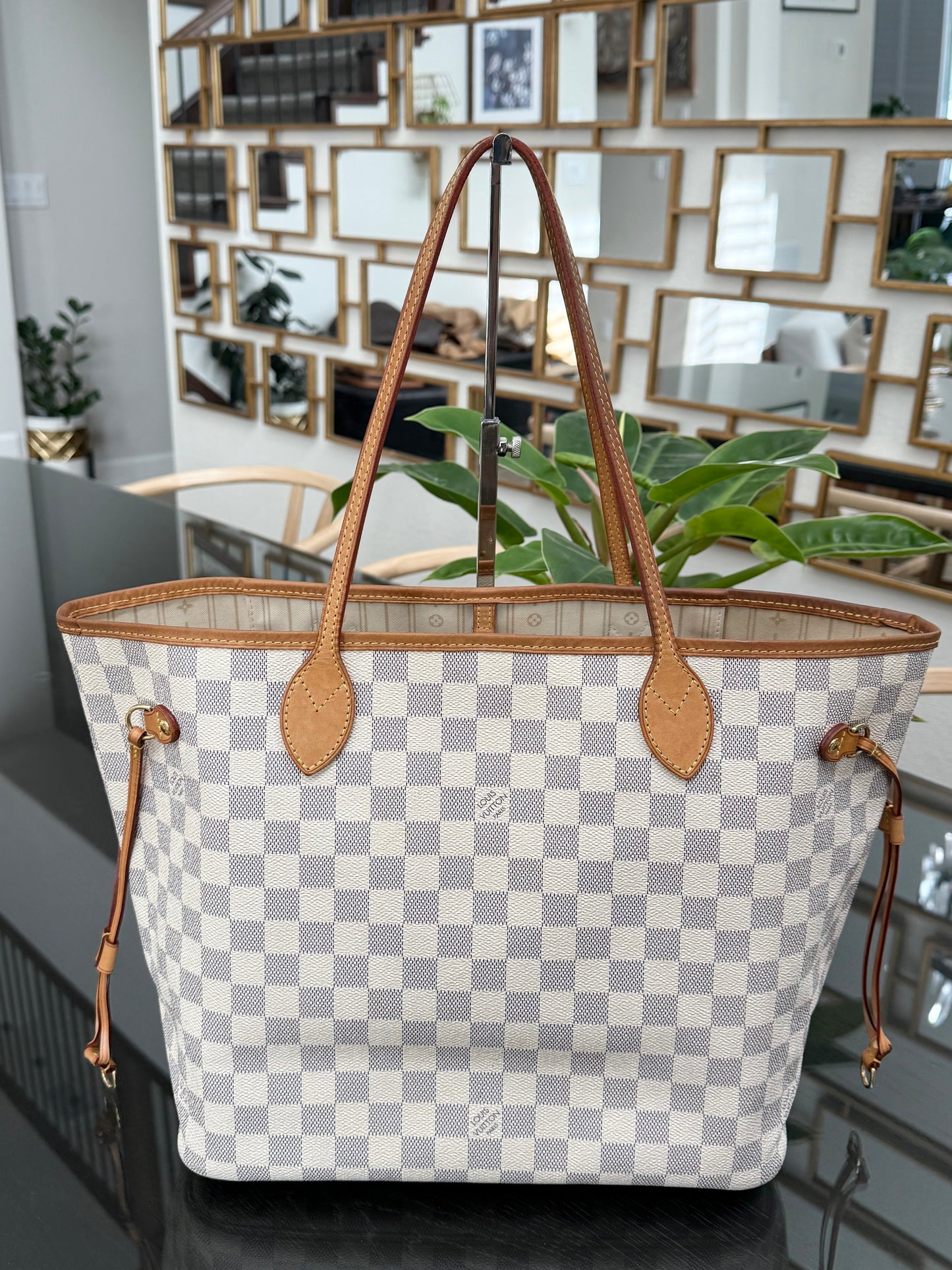 Neverfull MM Azur iwith Dustbag and Insert Organizer- 🗓️ Year: 2011