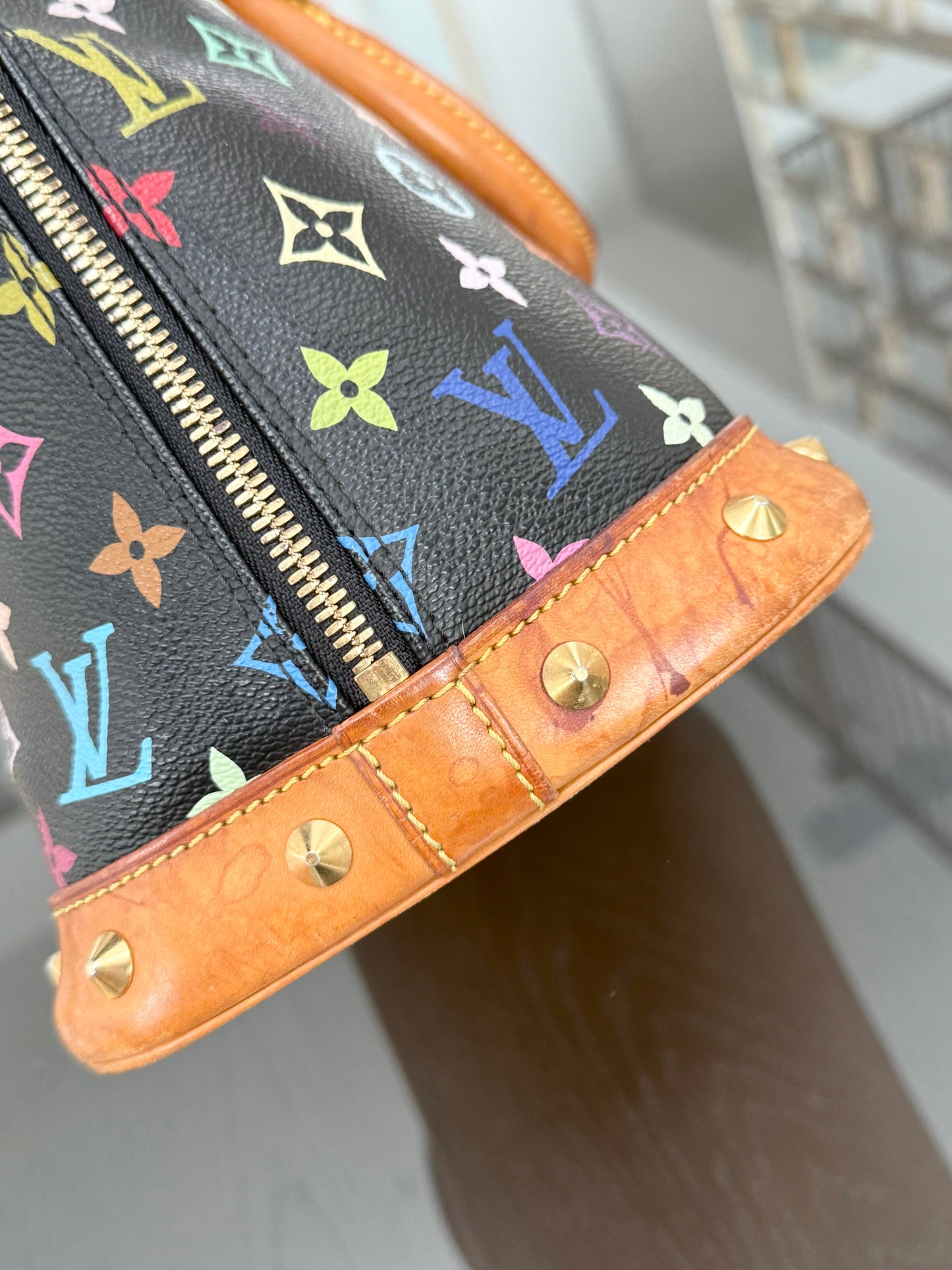 Multicolor Alma PM with Dustbag , Insert organizer and Twilly📅 Year: 2004