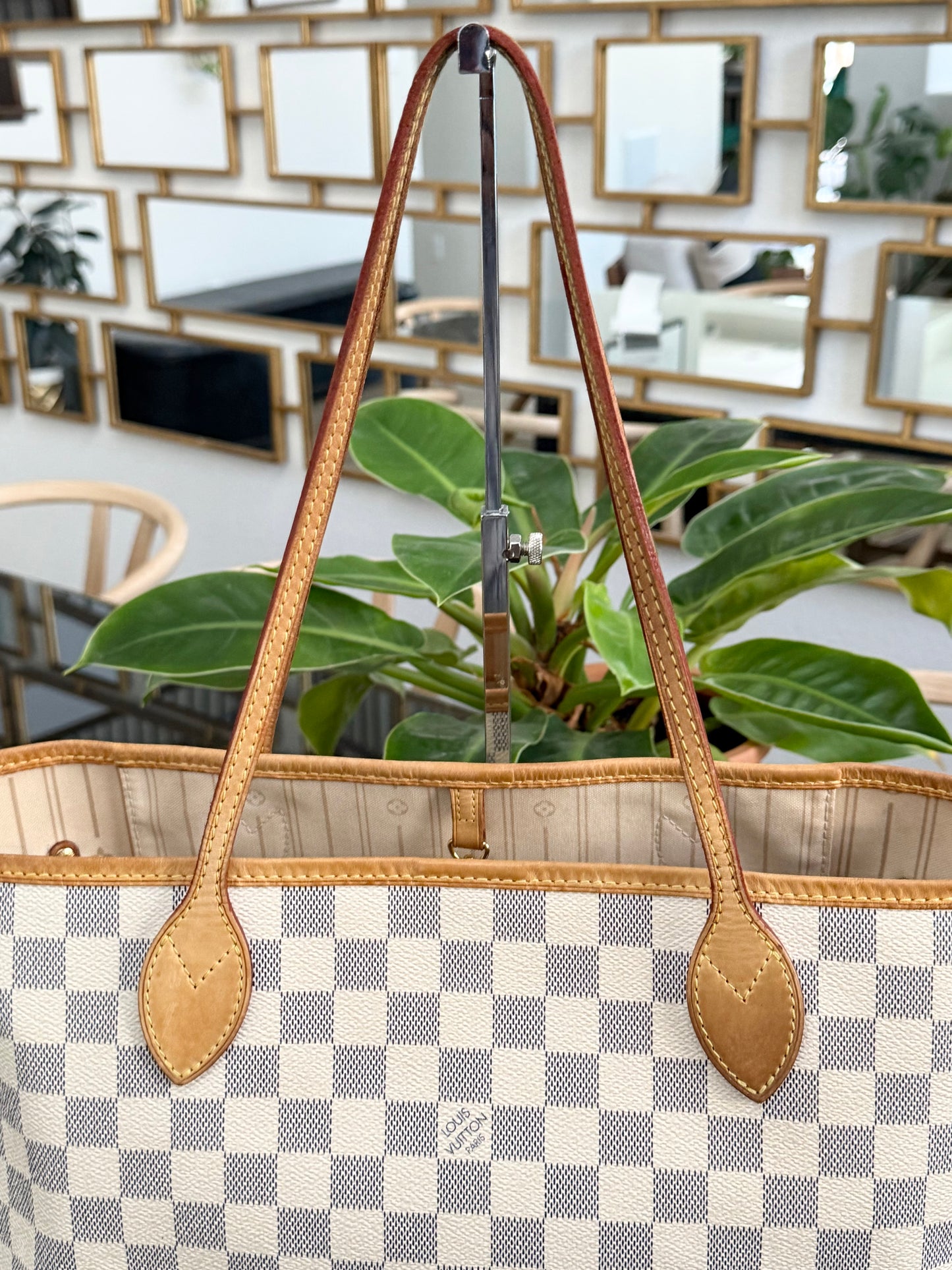 Neverfull MM in Azur with Insert Organizer 🗓️ Year: 2009