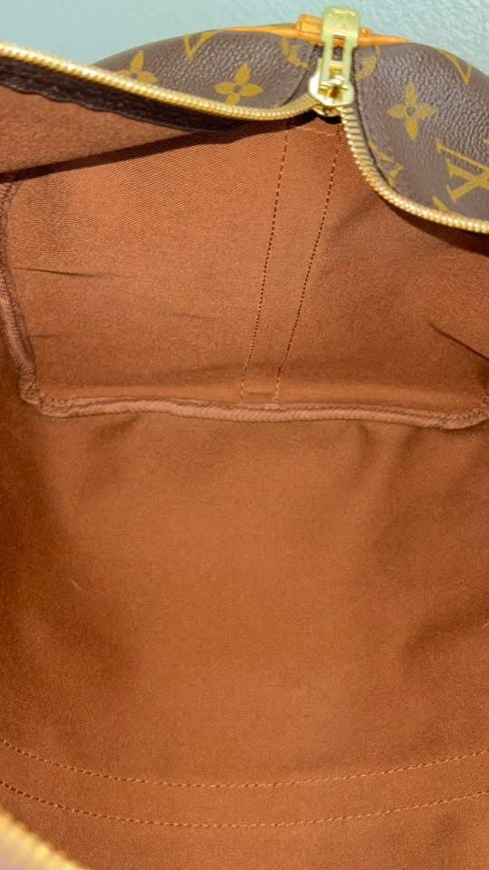 Keepall 55 Bandoulier with Original Strap, Luggage tag and Poignet 📅 Year: 2002