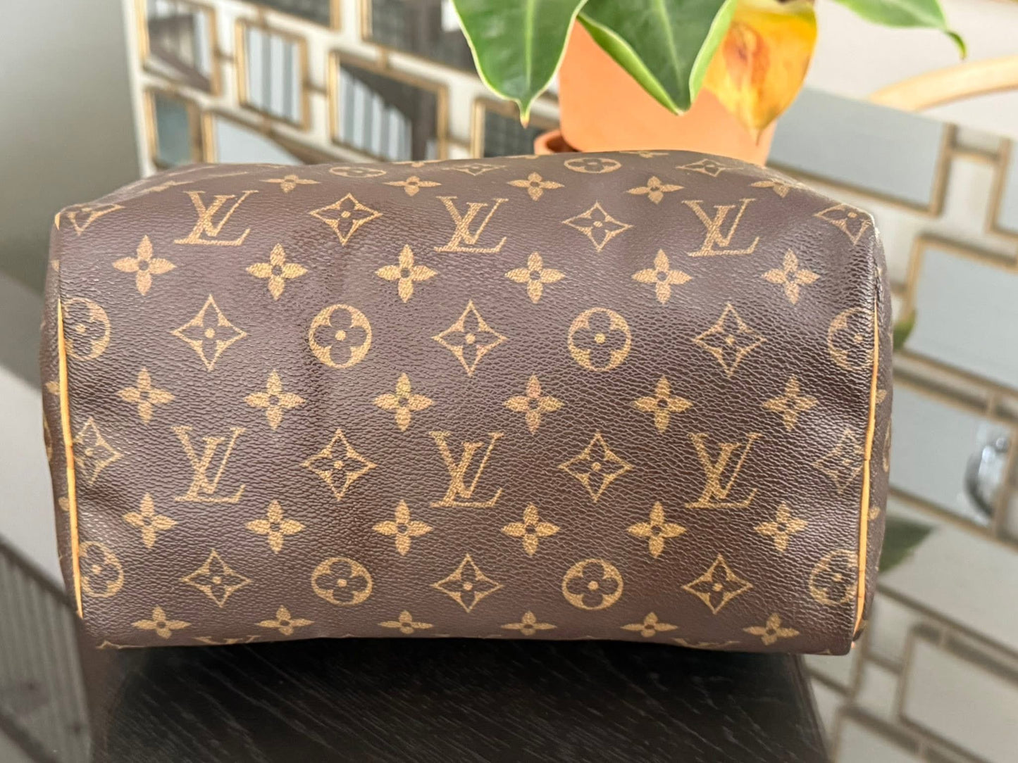 Speedy 25 in Monogram with Lock 🔐 and Key 🗓️ Year: 2005