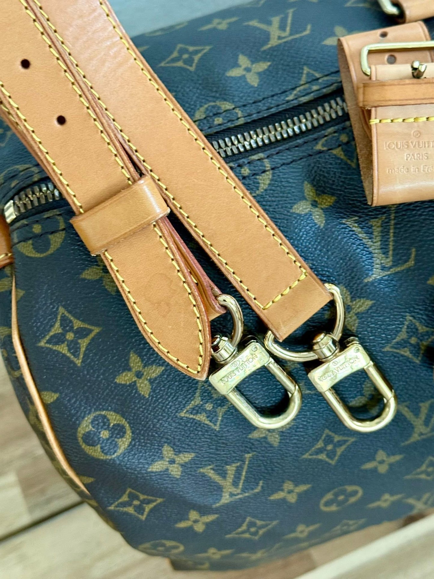 Keepall 50 Bandoulier with Luggage Tag and Poignet 📅 Year: 1995