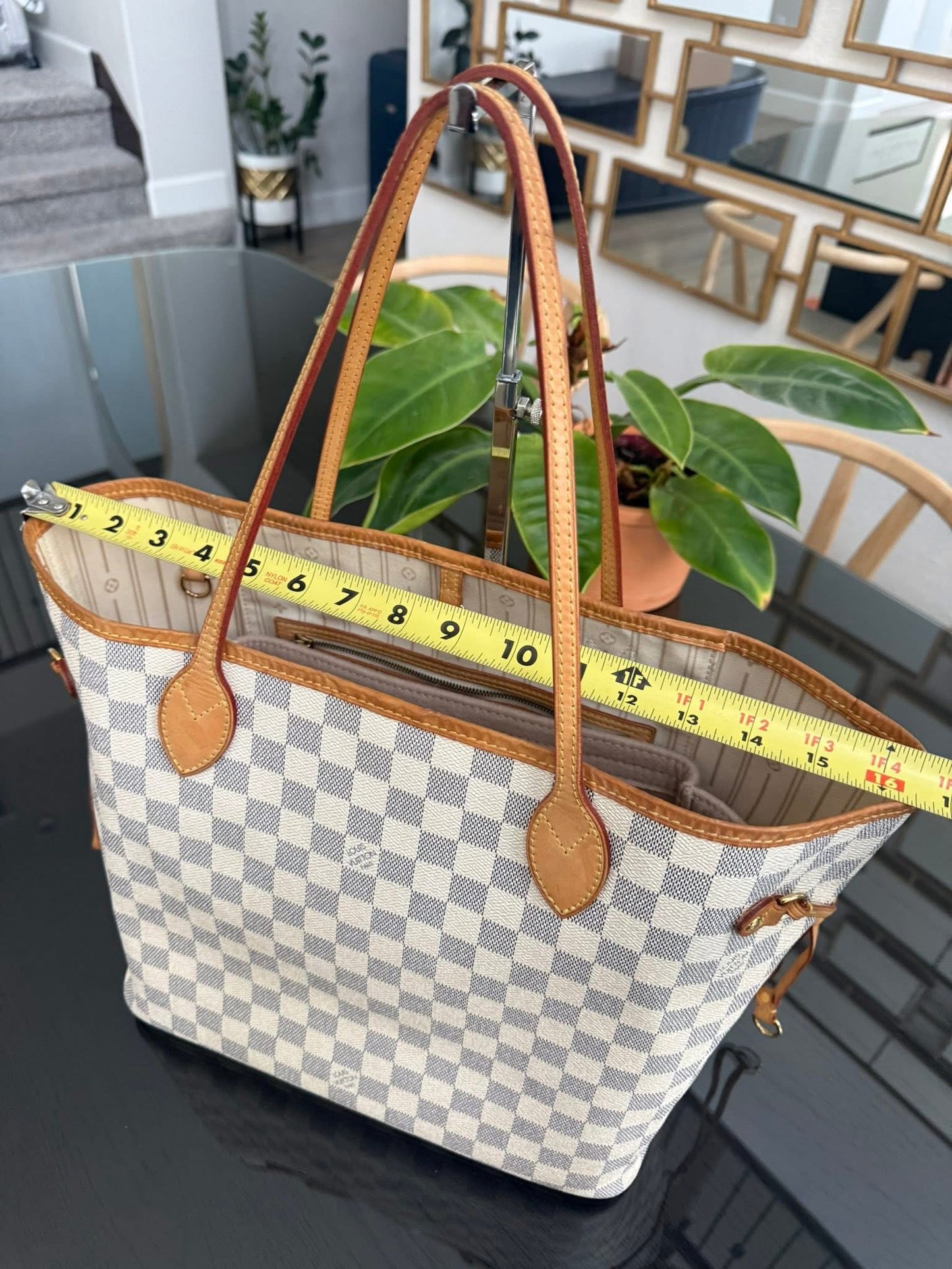 Neverfull MM Azur with Insert Organizer 📅 Year: 2011