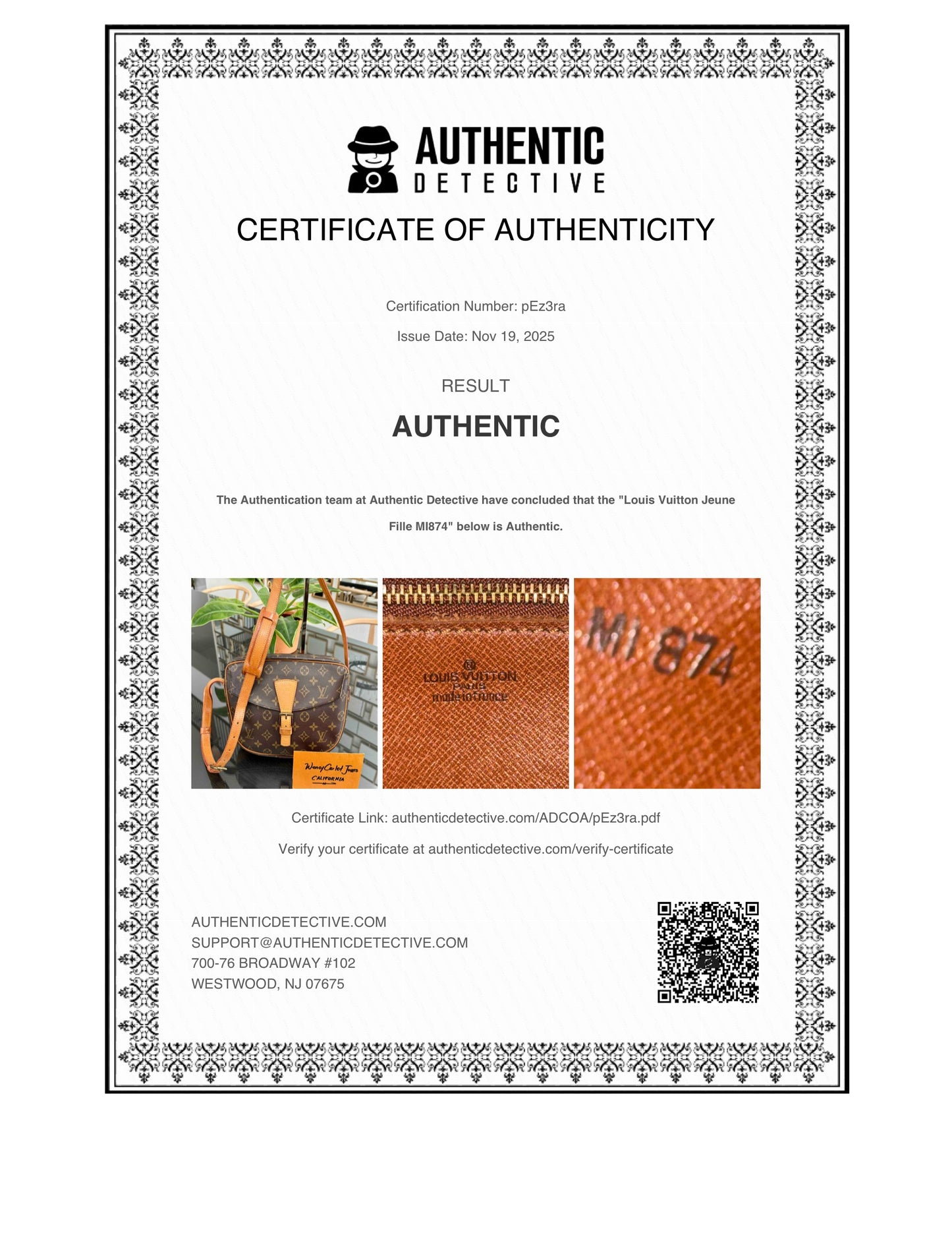 Jeaunefille GM Crossbody 📅 Year: 1987