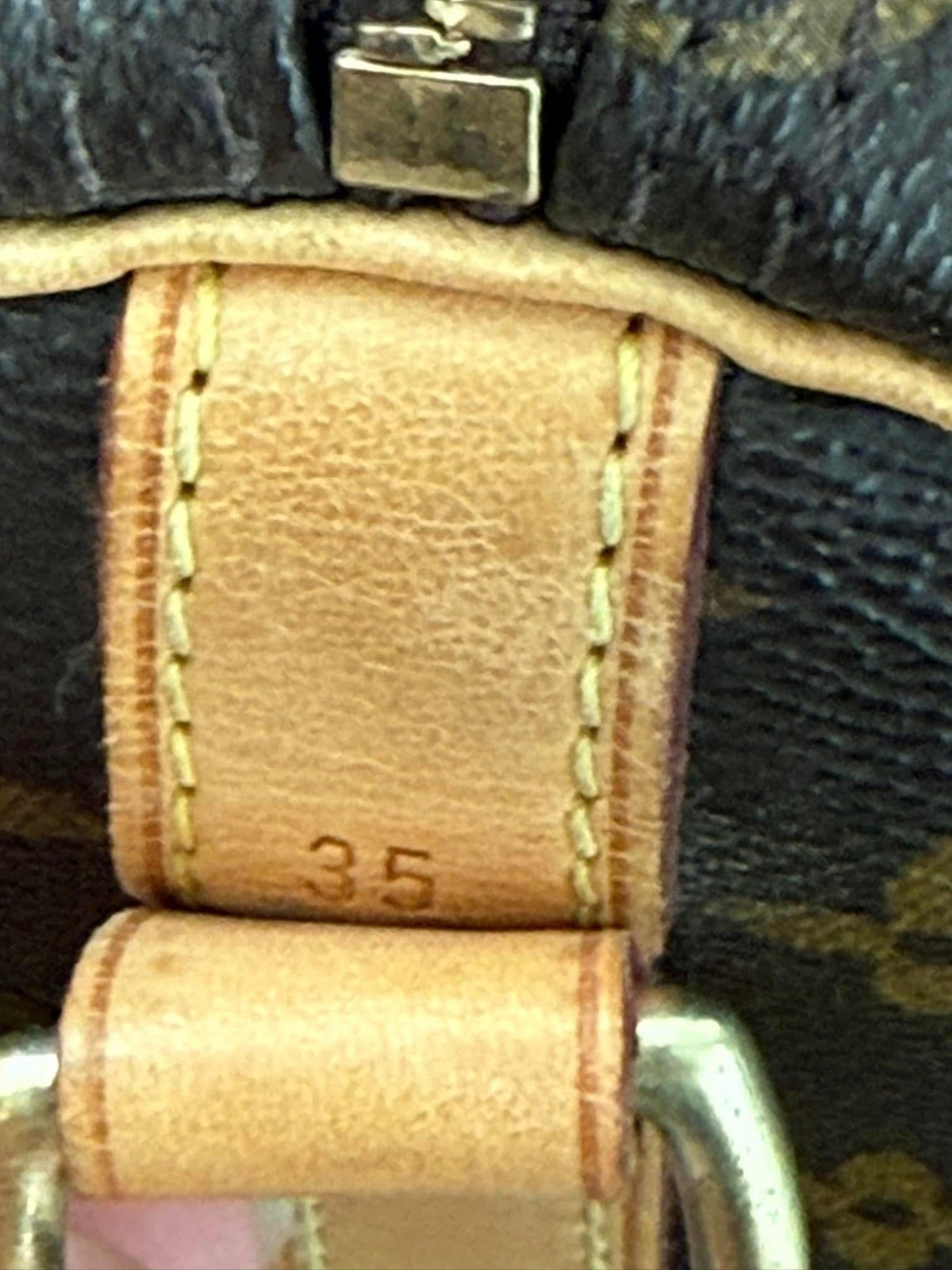 Speedy 35 Bandoulier with 🔐 Lock & Key and Dustbag -Year 2011