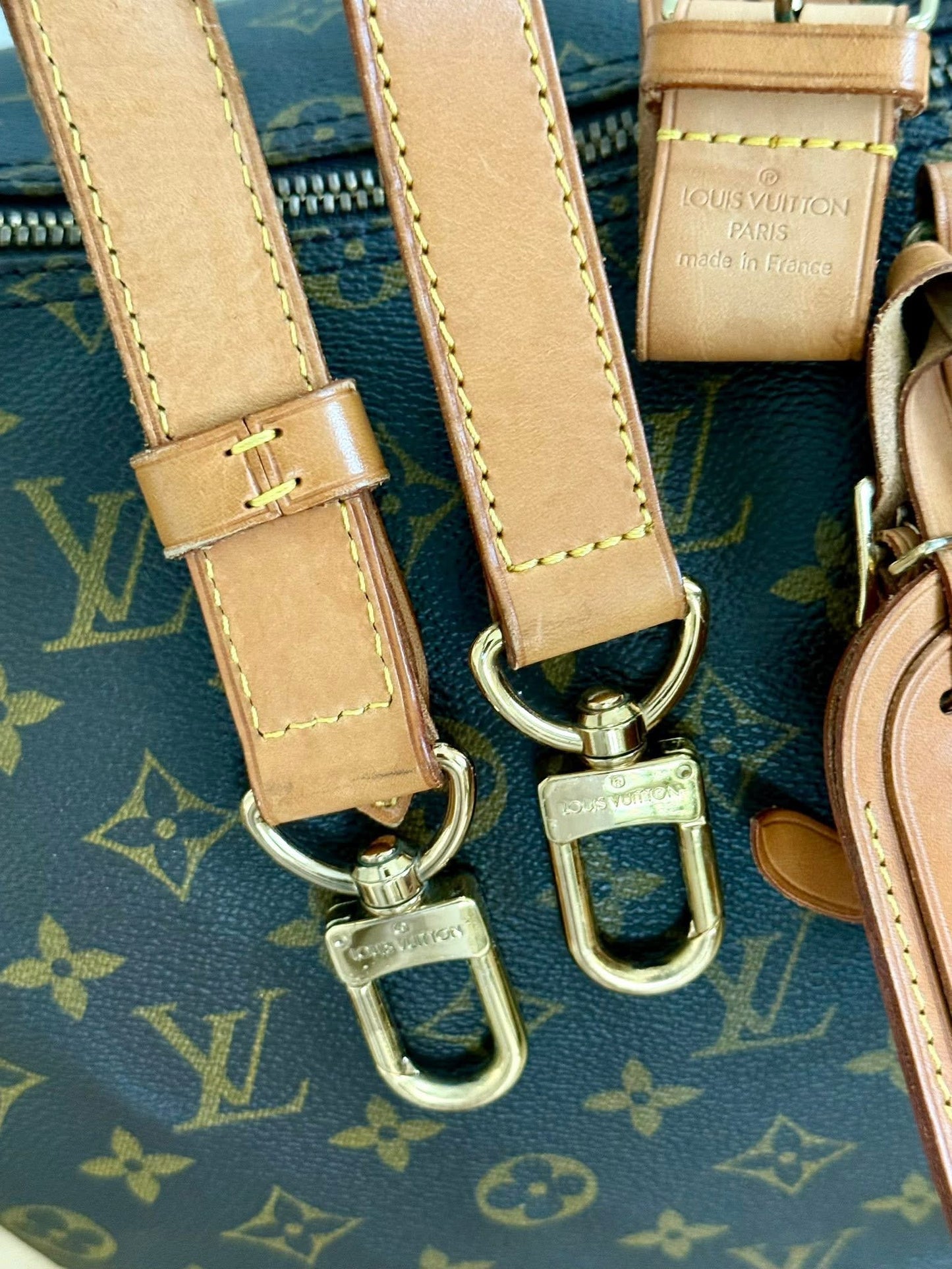 Keepall 50 Bandoulier with Luggage Tag and Poignet 📅 Year: 1995