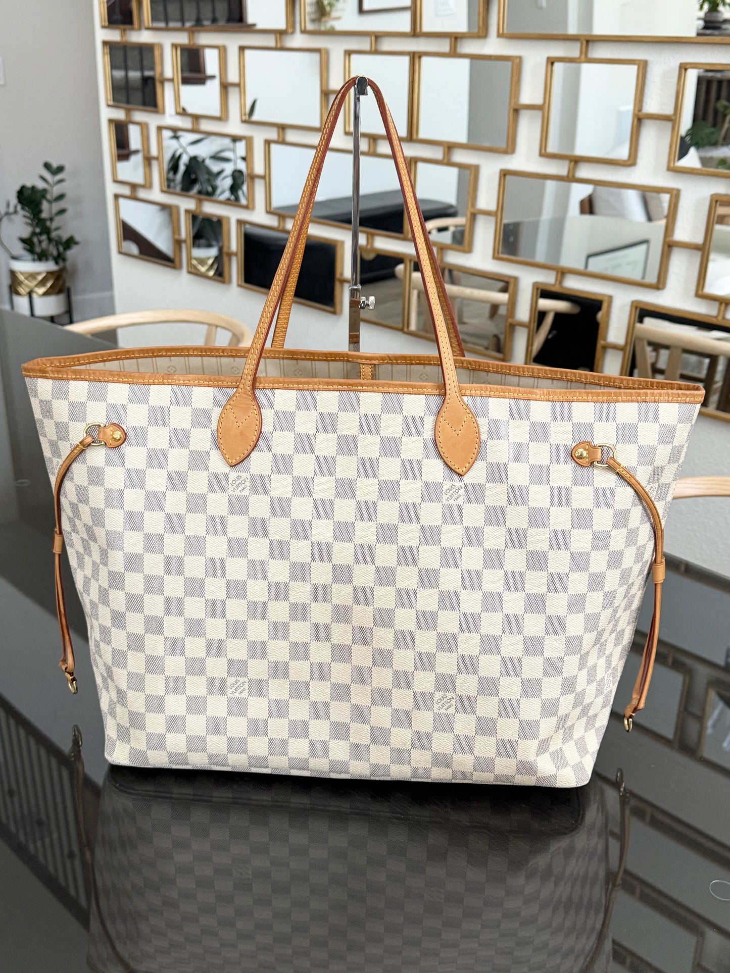 Neverfull GM in Azur with Dustbag Insert Organizer 🗓️ Year: 2011