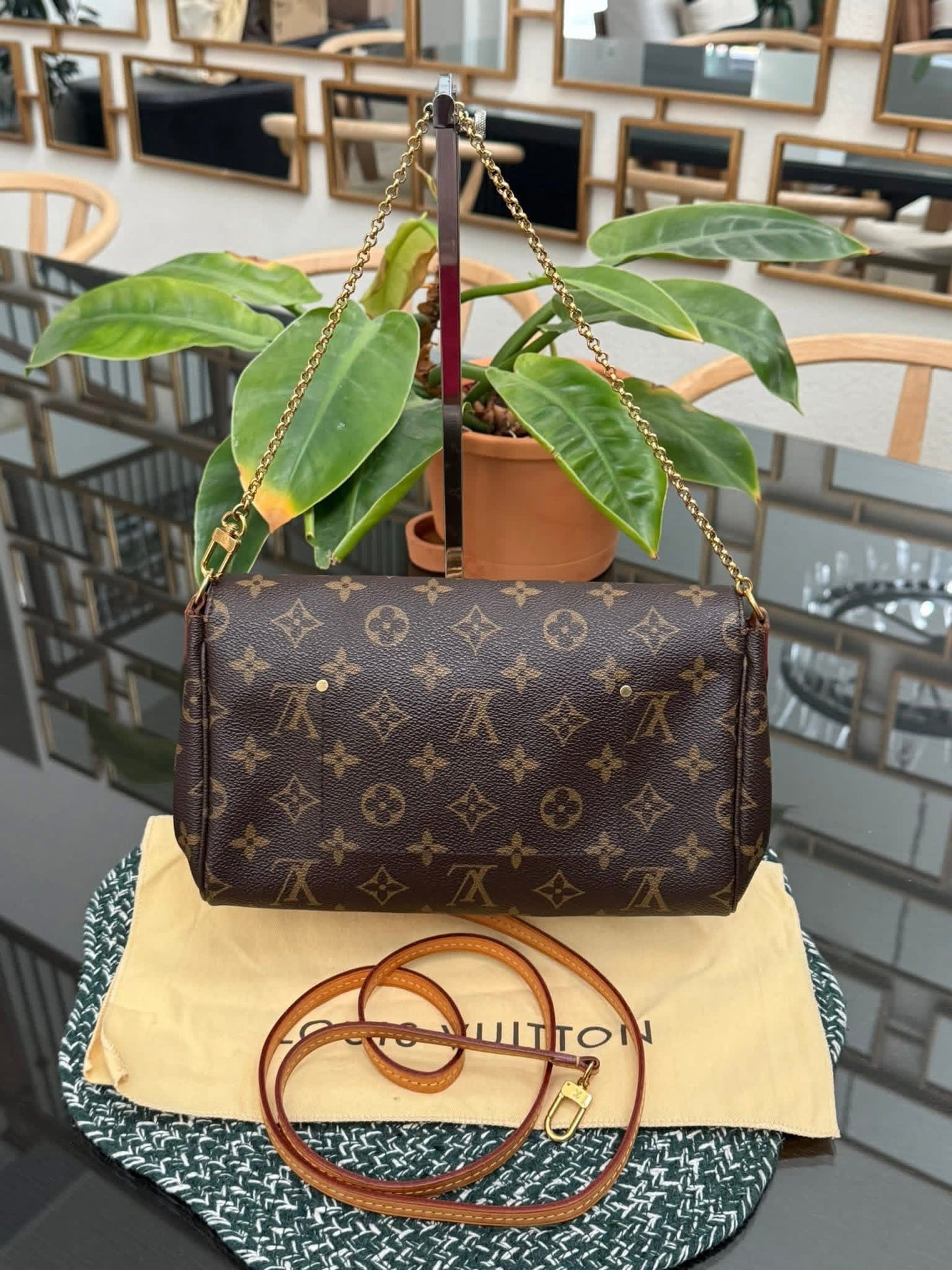 Favorite MM in Monogram with Original Strap, Insert Organizer, Dustbag, Box and Paper bag 🗓️ Year: 2016