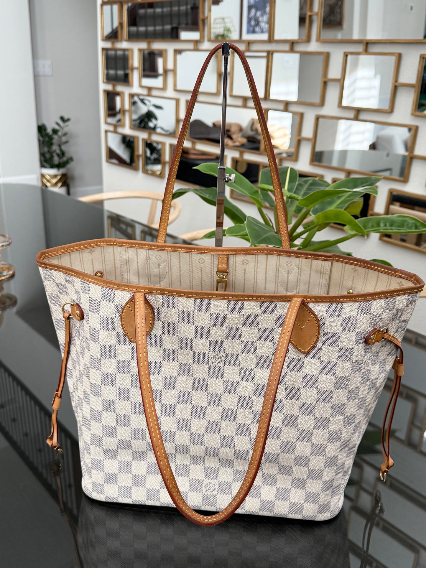 Neverfull MM Azur iwith Dustbag and Insert Organizer- 🗓️ Year: 2011