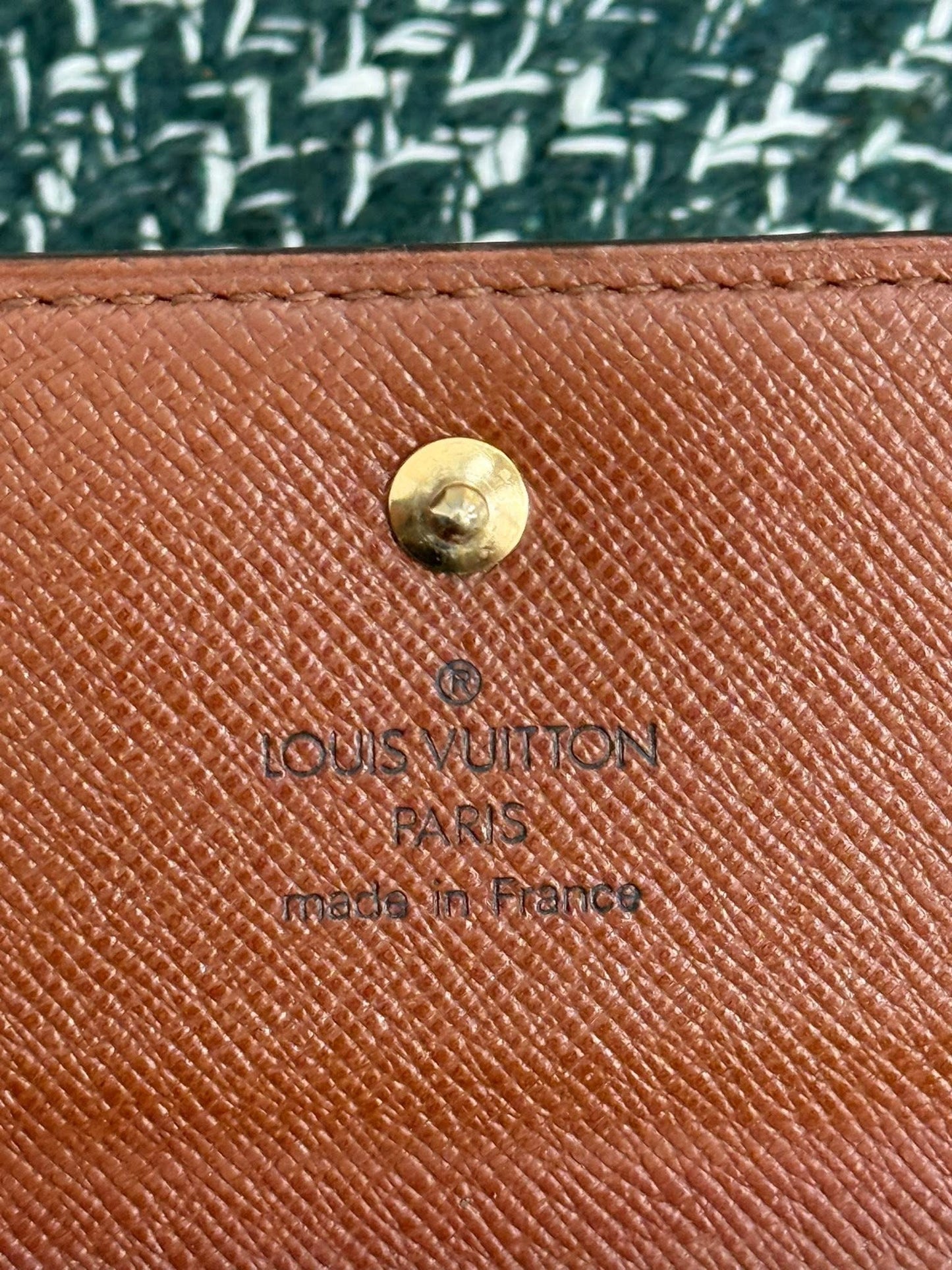 Monogram Elise Trifold Compact Wallet 🗓️ Year: 1999