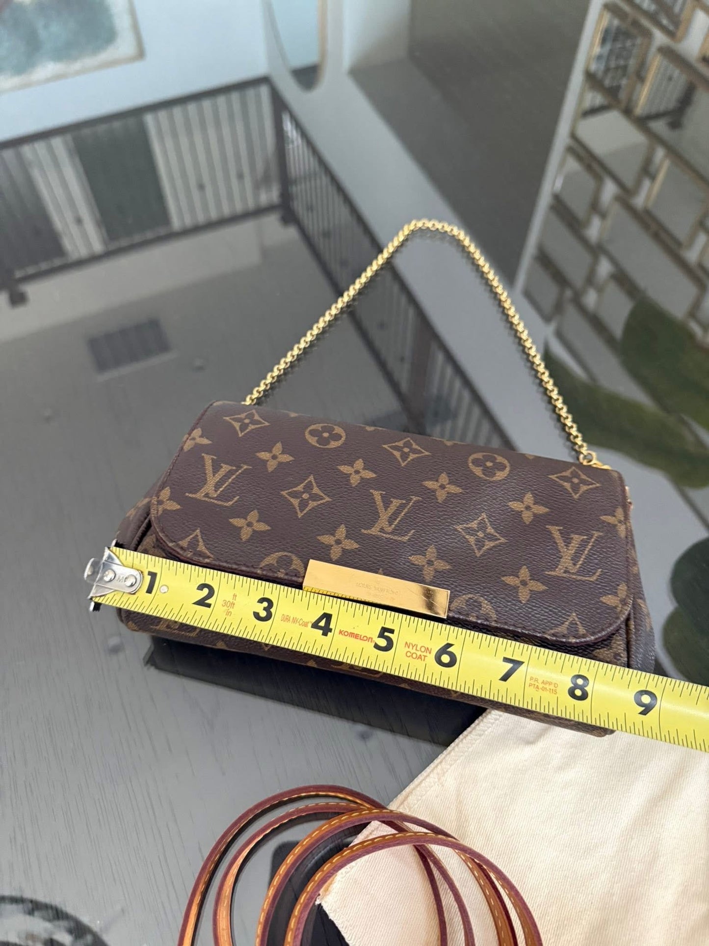 Favorite PM in Monogram with Original Strap, Dustbag, Insert Organizer, Box and Paper bag 🗓️ Year: 2015