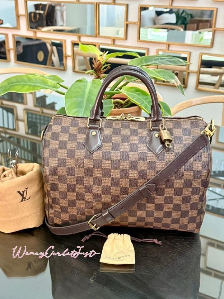 Speedy 30 Bandoulier in DE with 🔐 lock, Key, Original Strap and Dustbag -🗓️ Year: 2018
