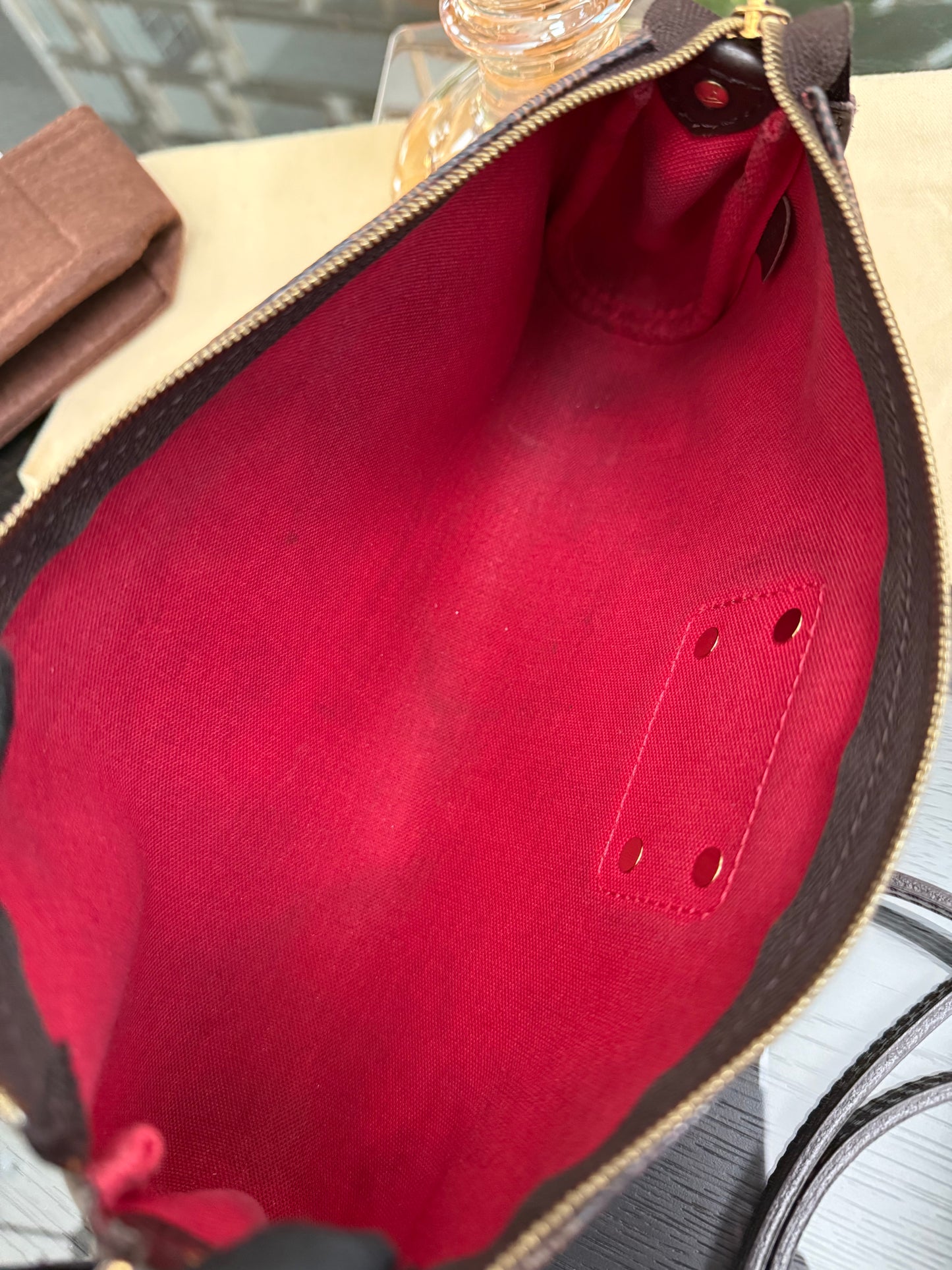 Eva Clutch in DE with Dustbag, Insert Organizer, Box and Paper bag🗓️ Year: 2010