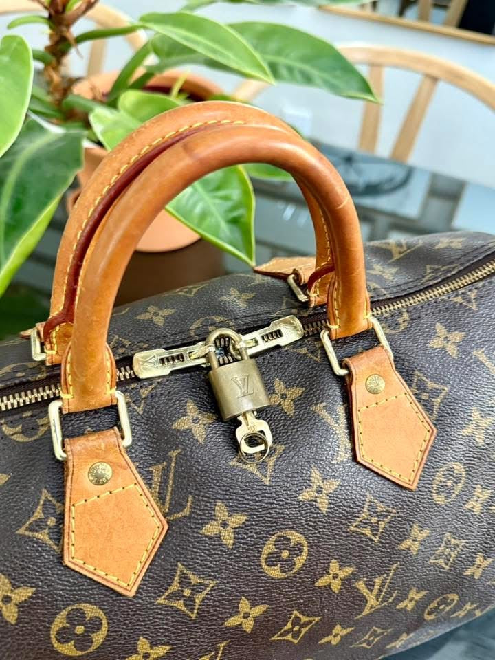 Speedy 35 Bandoulier with lock 🔐 key, Dustbag and Insert Organizer -🗓️ Year: 2011