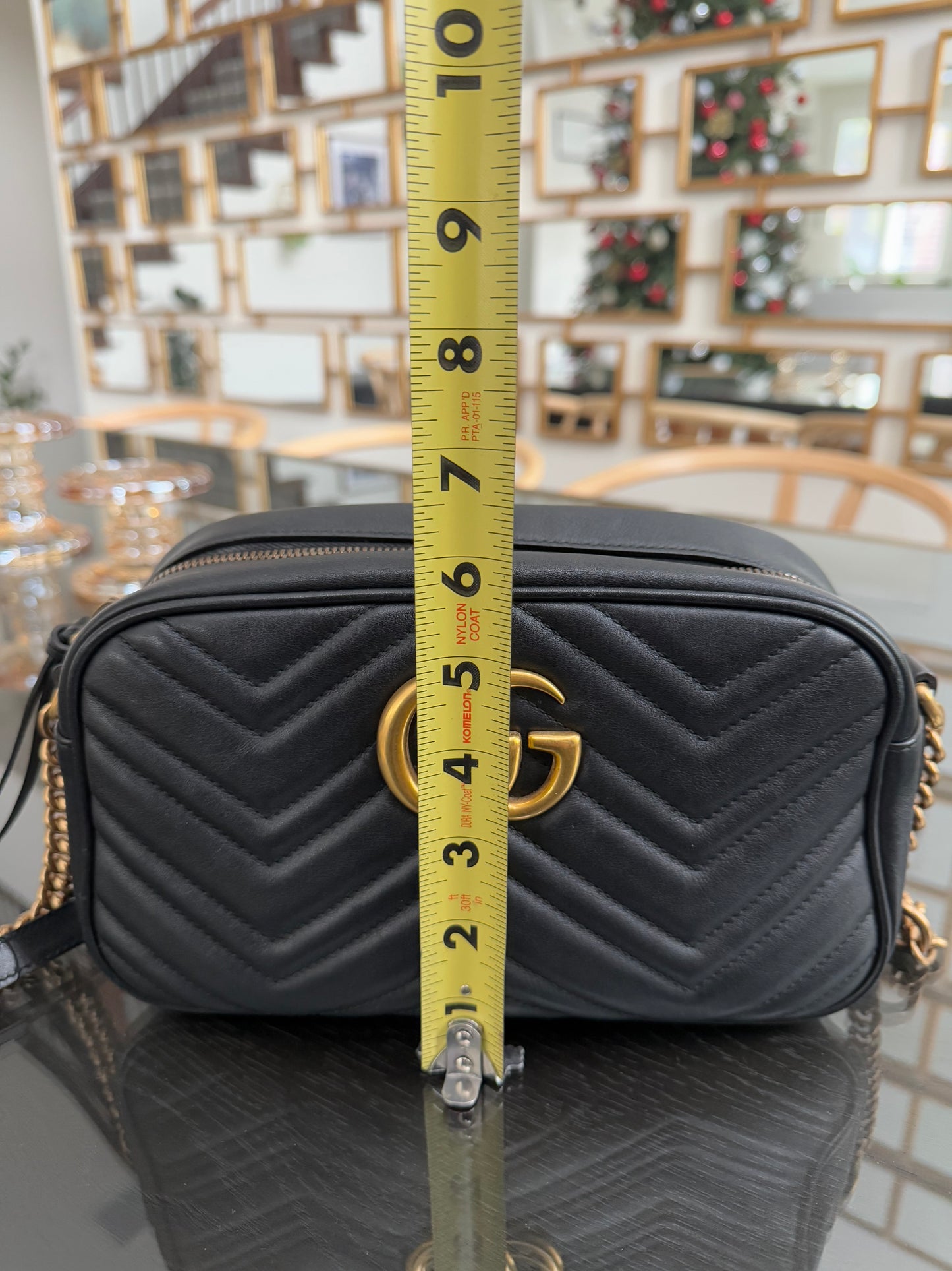 GUCCI Marmont Chain Small Shoulder/ Crossbody Bag