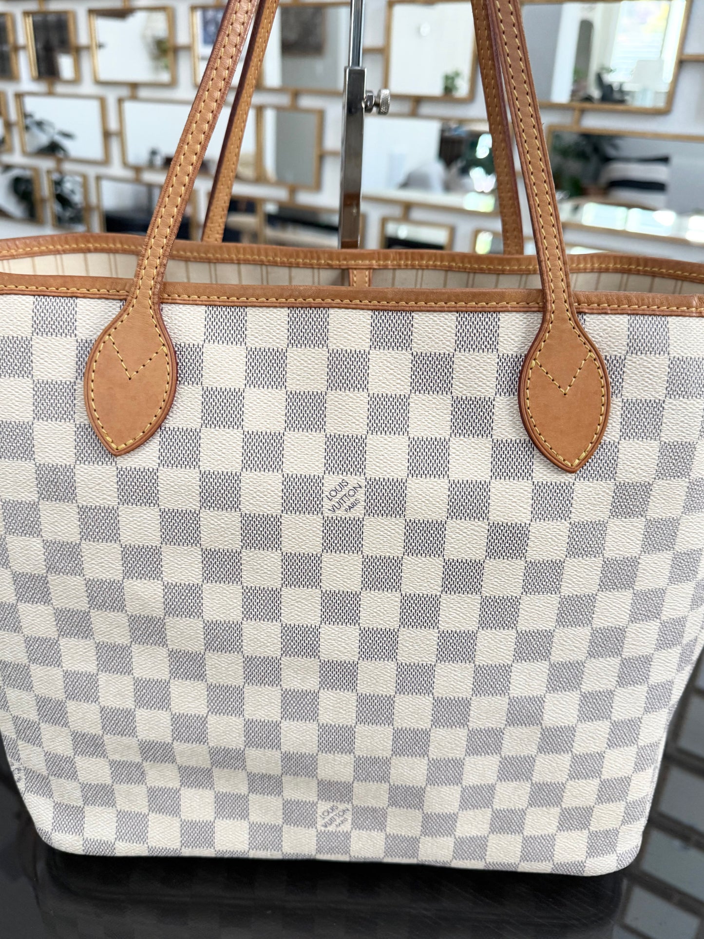 Neverfull MM Azur iwith Dustbag and Insert Organizer-🗓️ Year: 2011