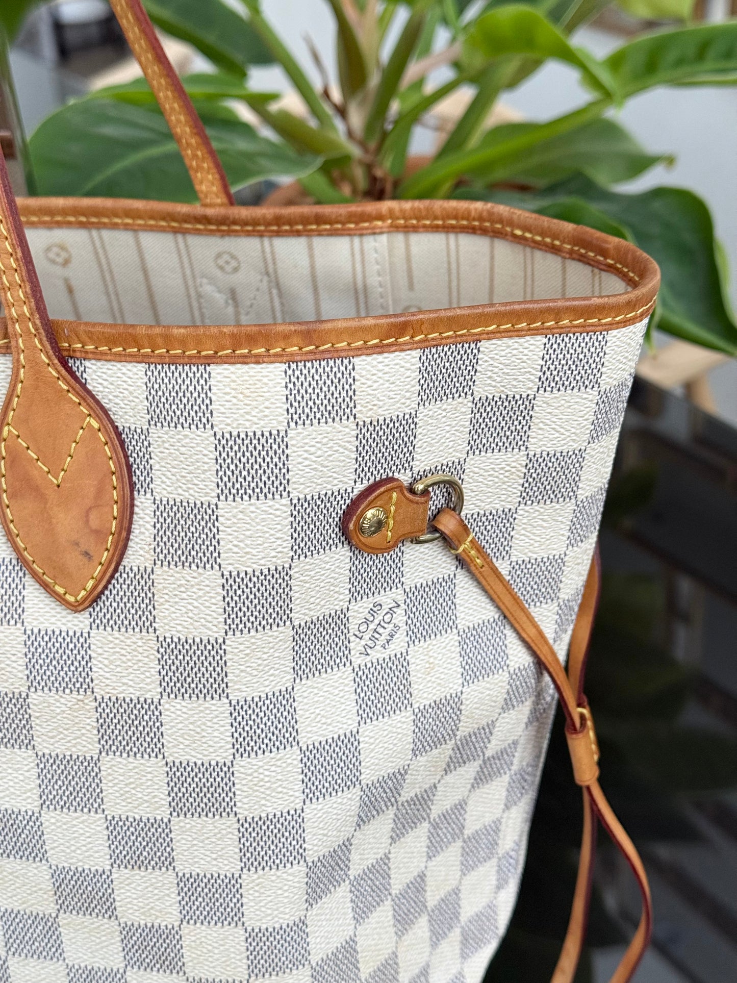 Neverfull MM in Azur with Insert Organizer 🗓️ Year: 2011