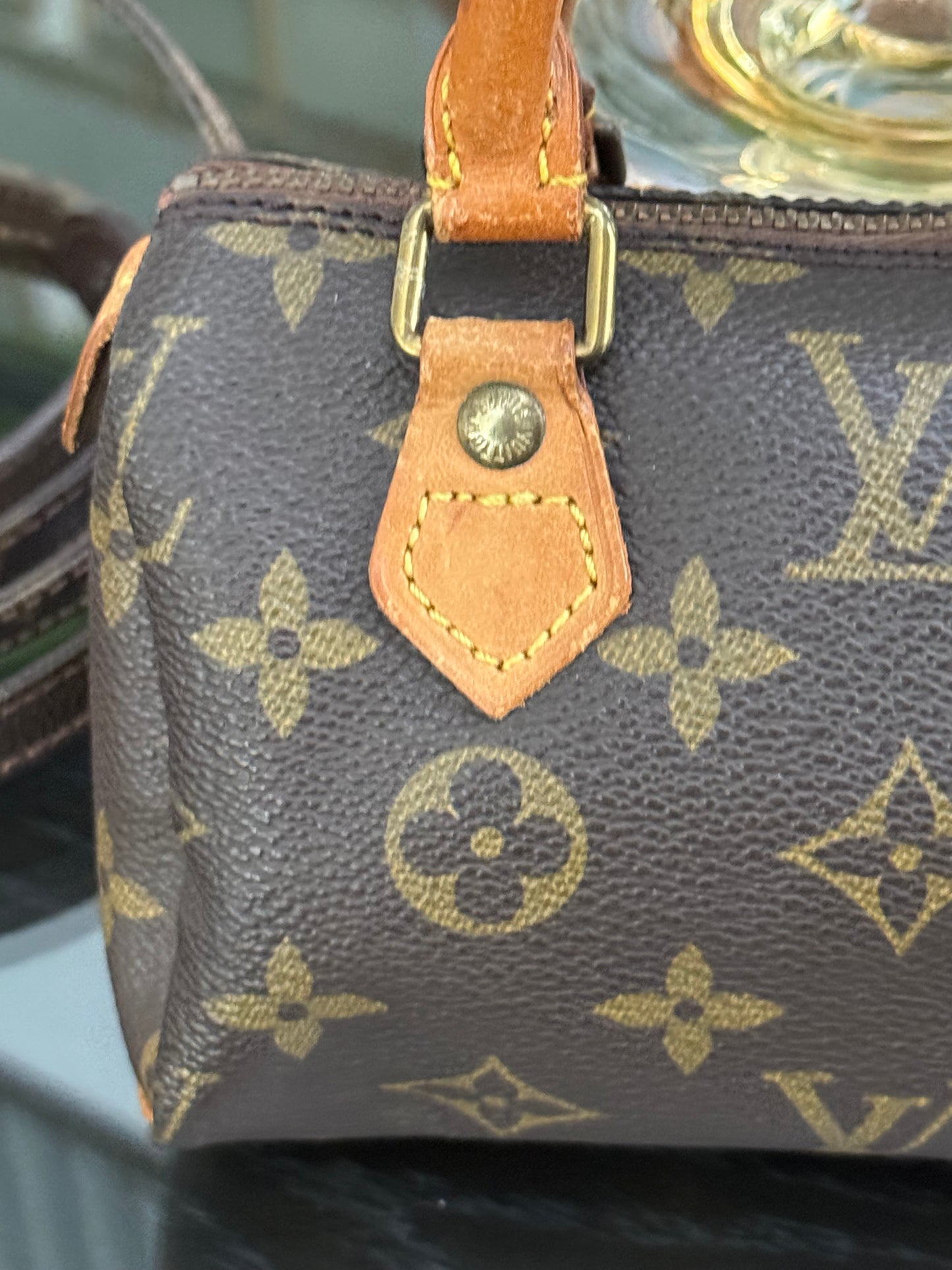 Mini Speedy with Strap🍒Circa 80’s