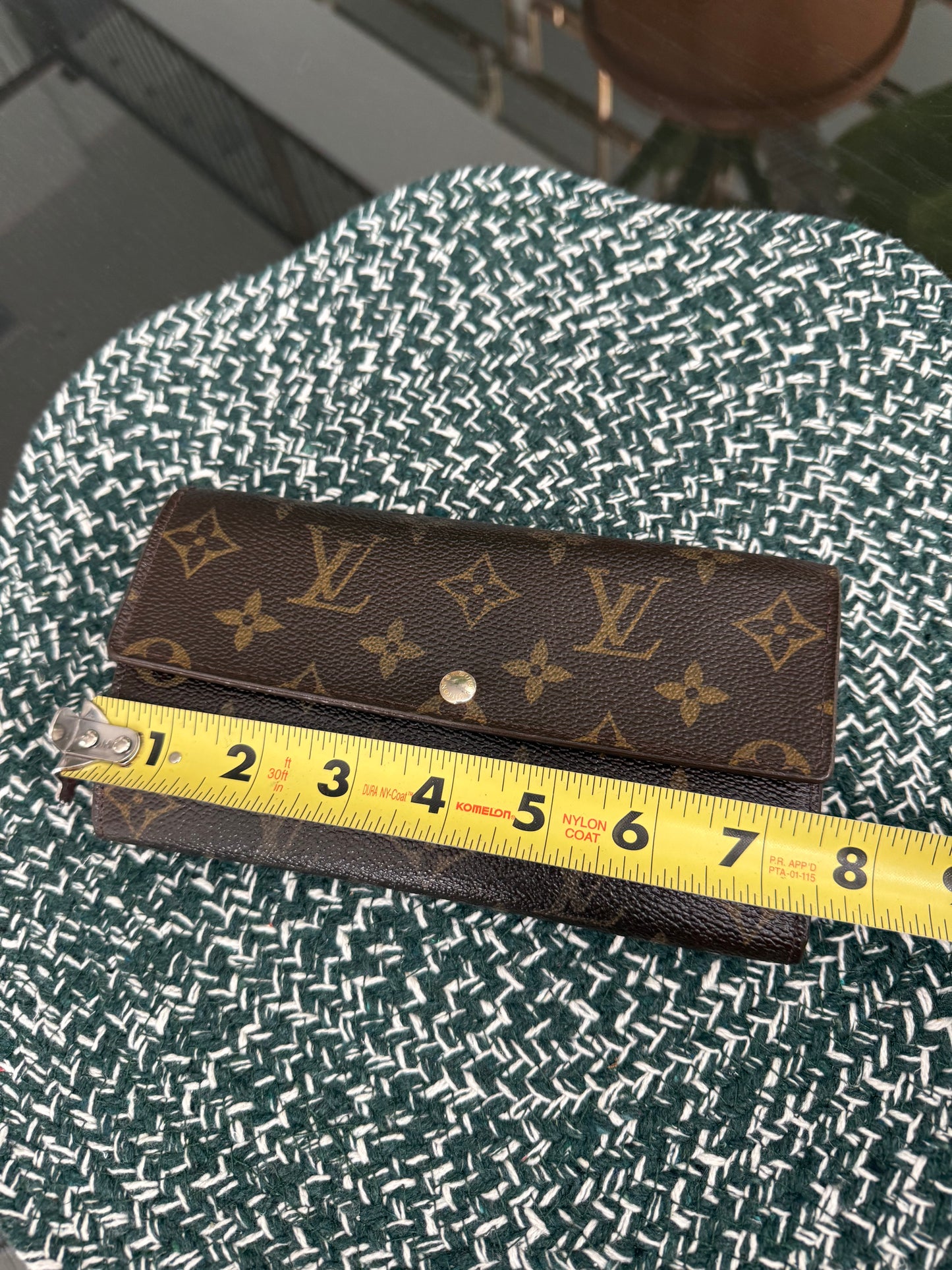 Sarah Wallet in Monogram with 10 Cardholders 🗓️ Year: 2007