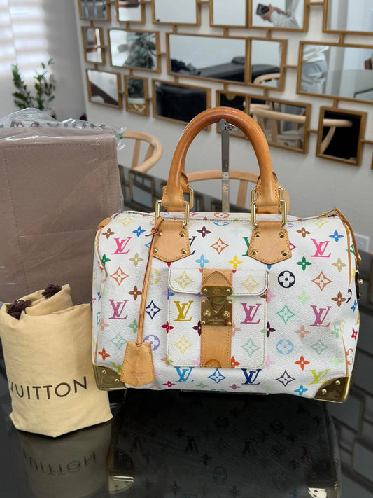 Multicolor Speedy 30 with Dustbag and Insert Organizer 📅 Year: 2006
