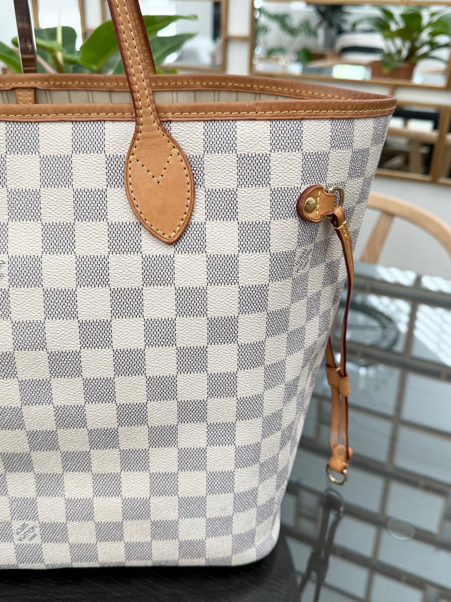 Neverfull MM Azur iwith Dustbag and Insert Organizer- 🗓️ Year: 2011