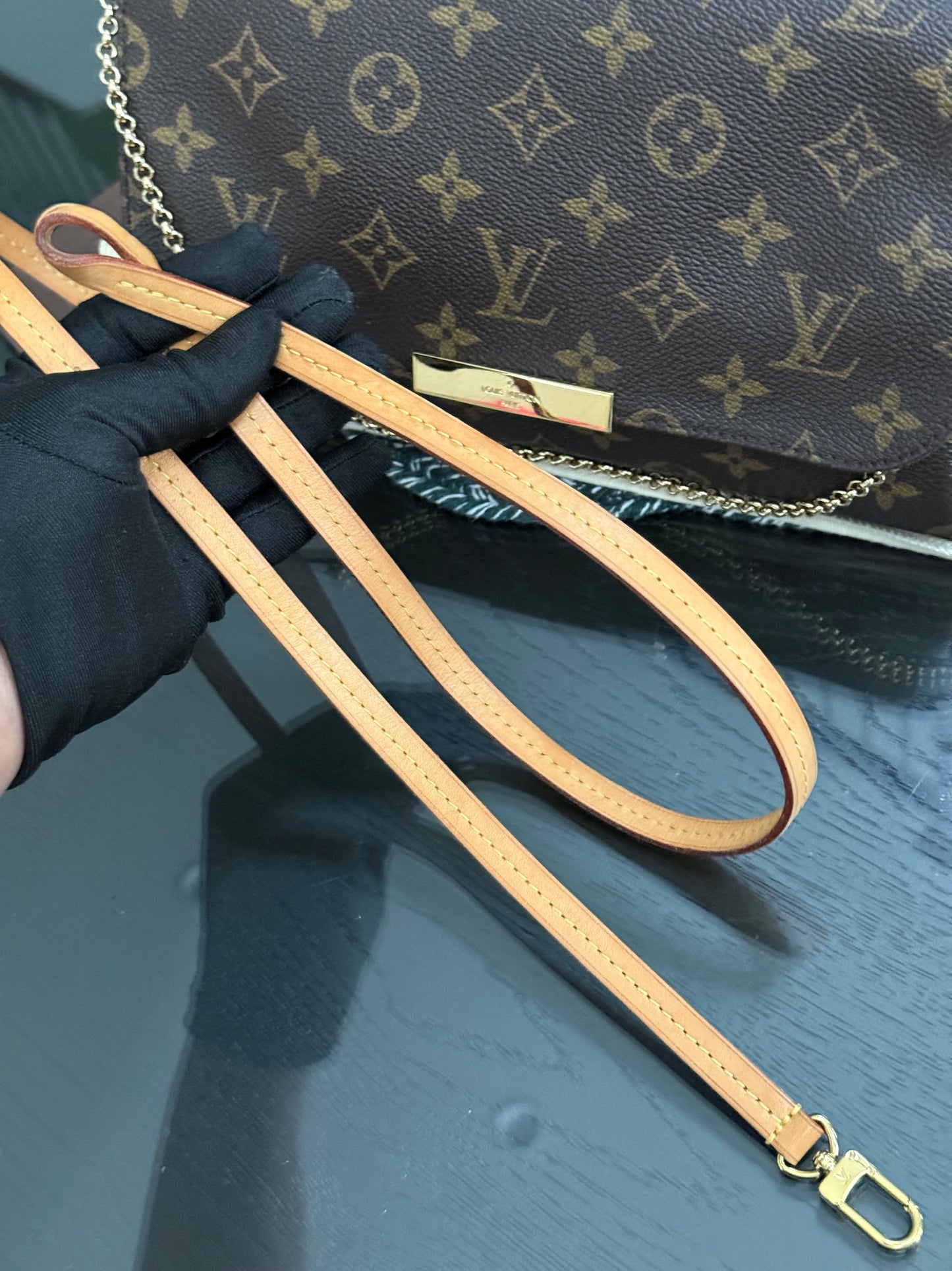 Favorite MM in Monogram with Original Strap, Dustbag, Box and Paper bag 🗓️ Year: 2017