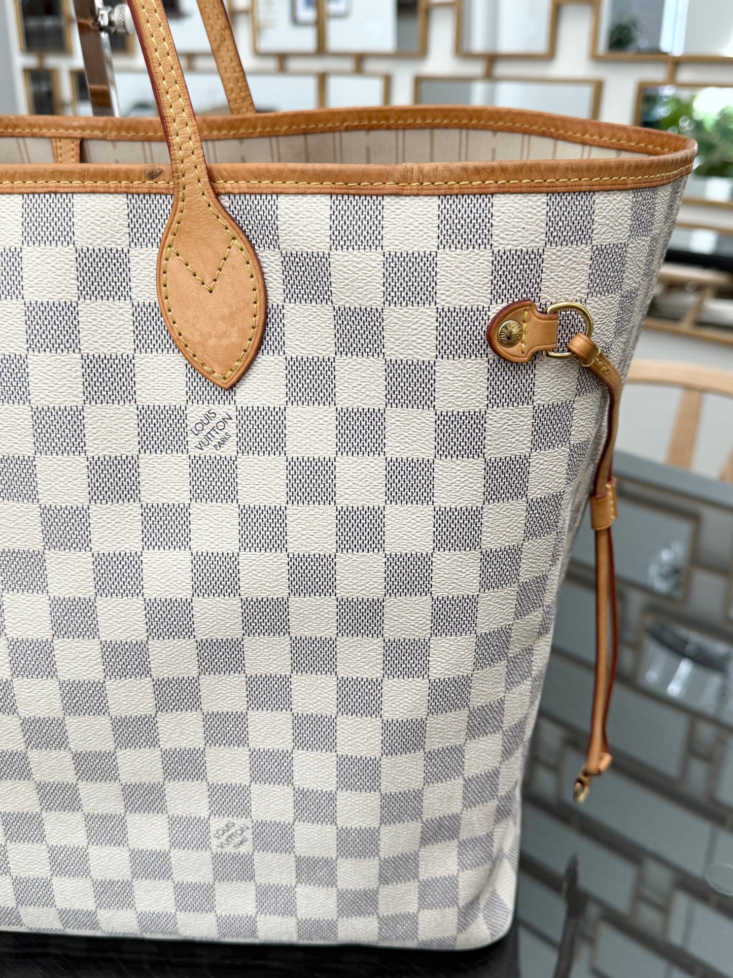 Neverfull GM in Azur with Dustbag Insert Organizer 🗓️ Year: 2011