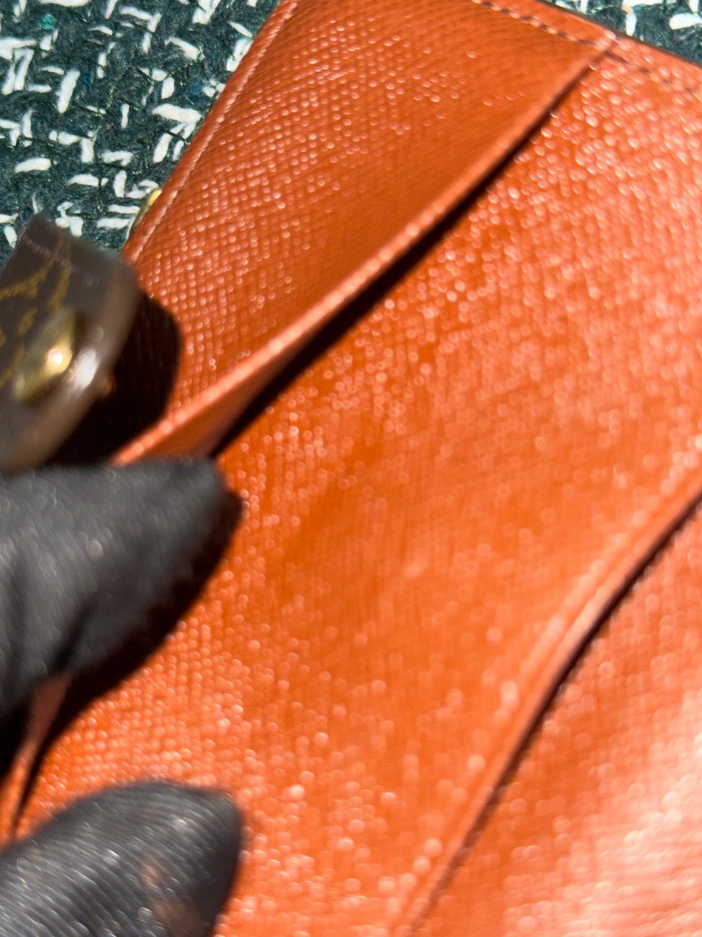 Monogram Zip Around Compact Wallet 🗓️ Year: 2000