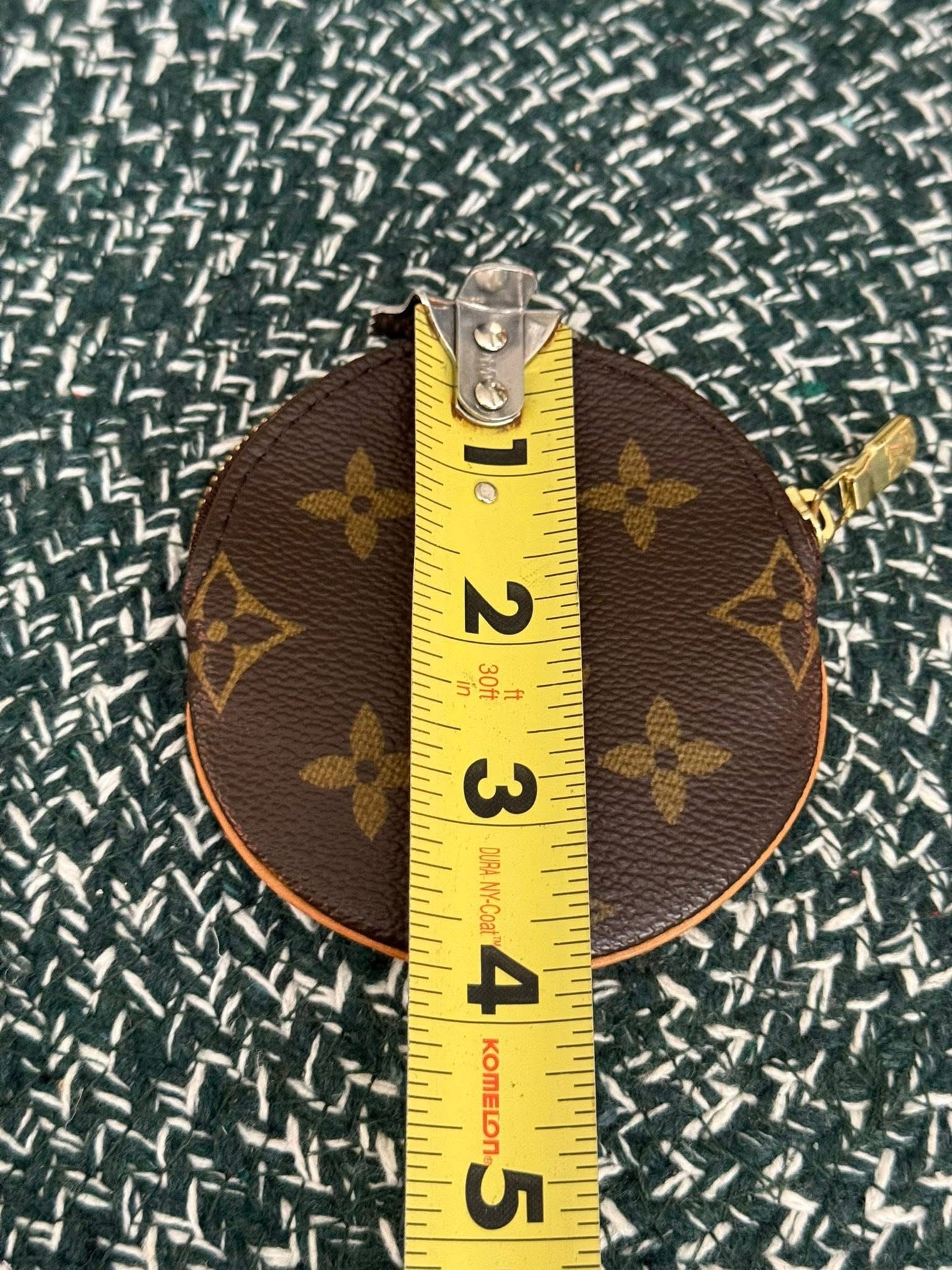Monogram Round Coin Pouch 🗓️ Year: 2005