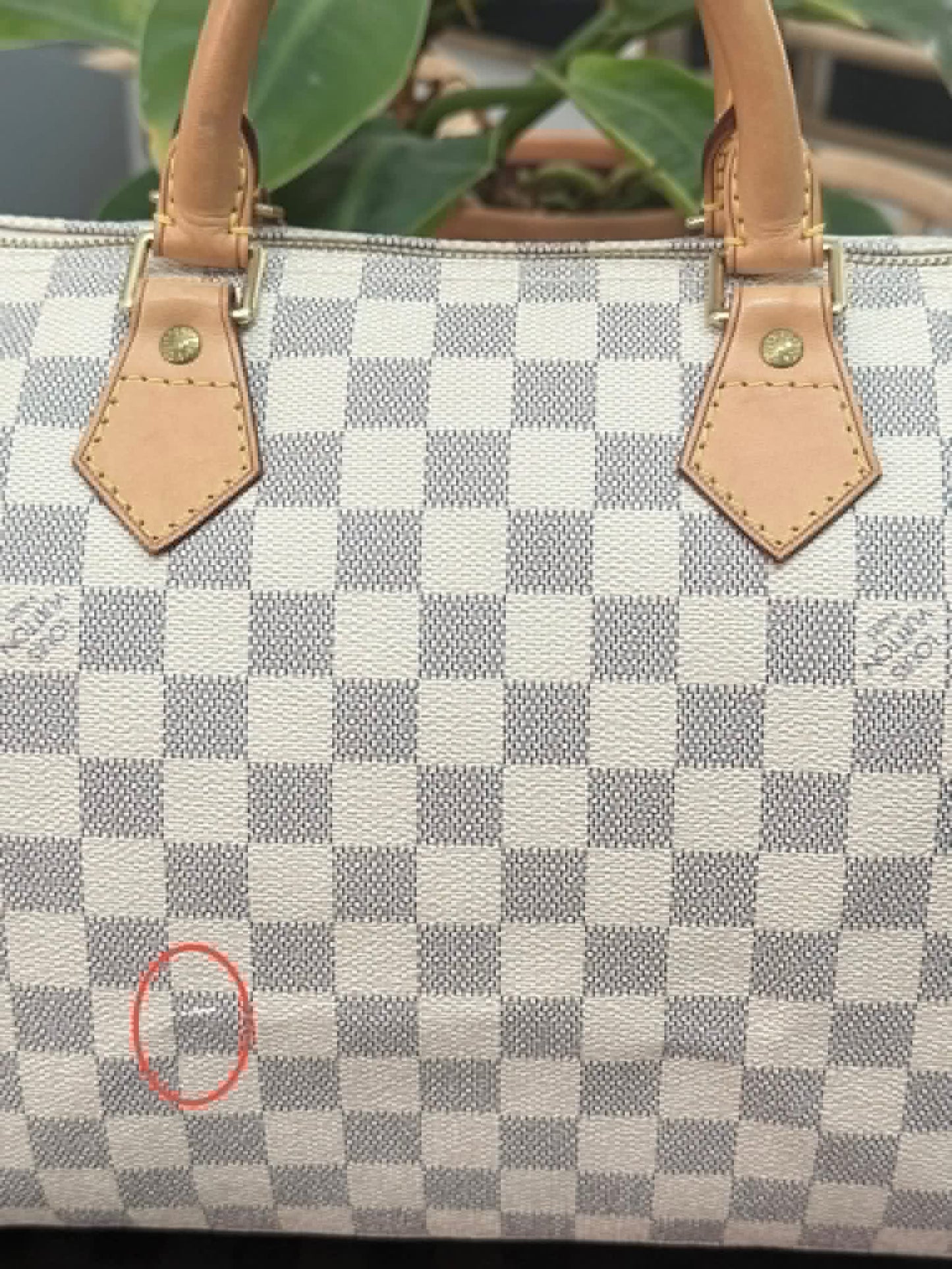 Speedy 30 in Azur with Lock 🔐 key, Dustbag and Non branded twillies -🗓️ Year: 2007