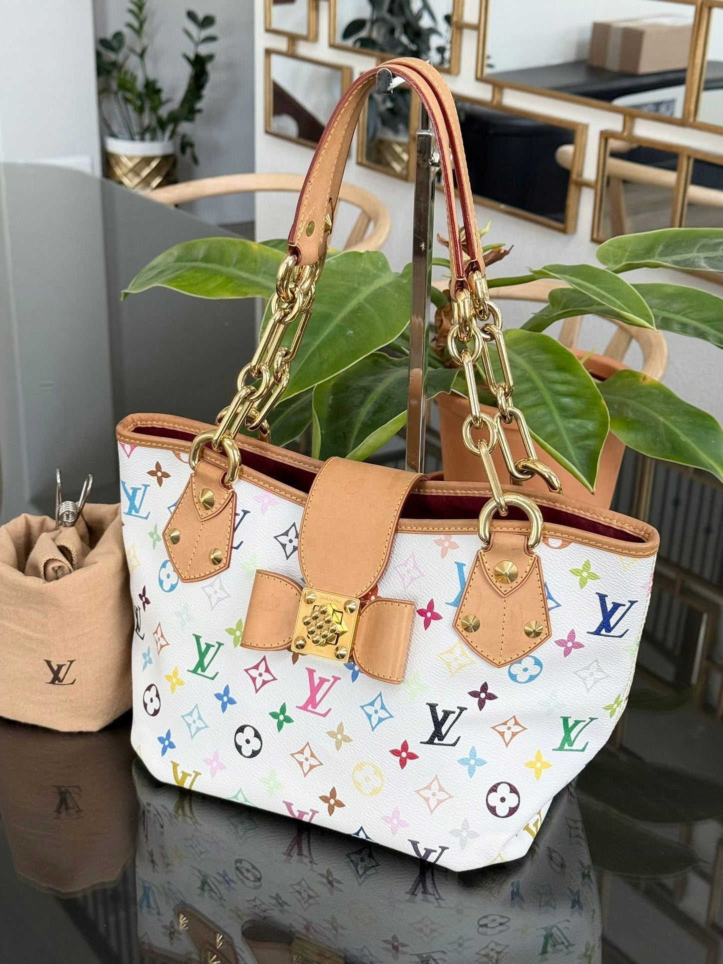 Murakami / Multicolor Annie MM Tote bag with Dustbag 📅 Year: 2011